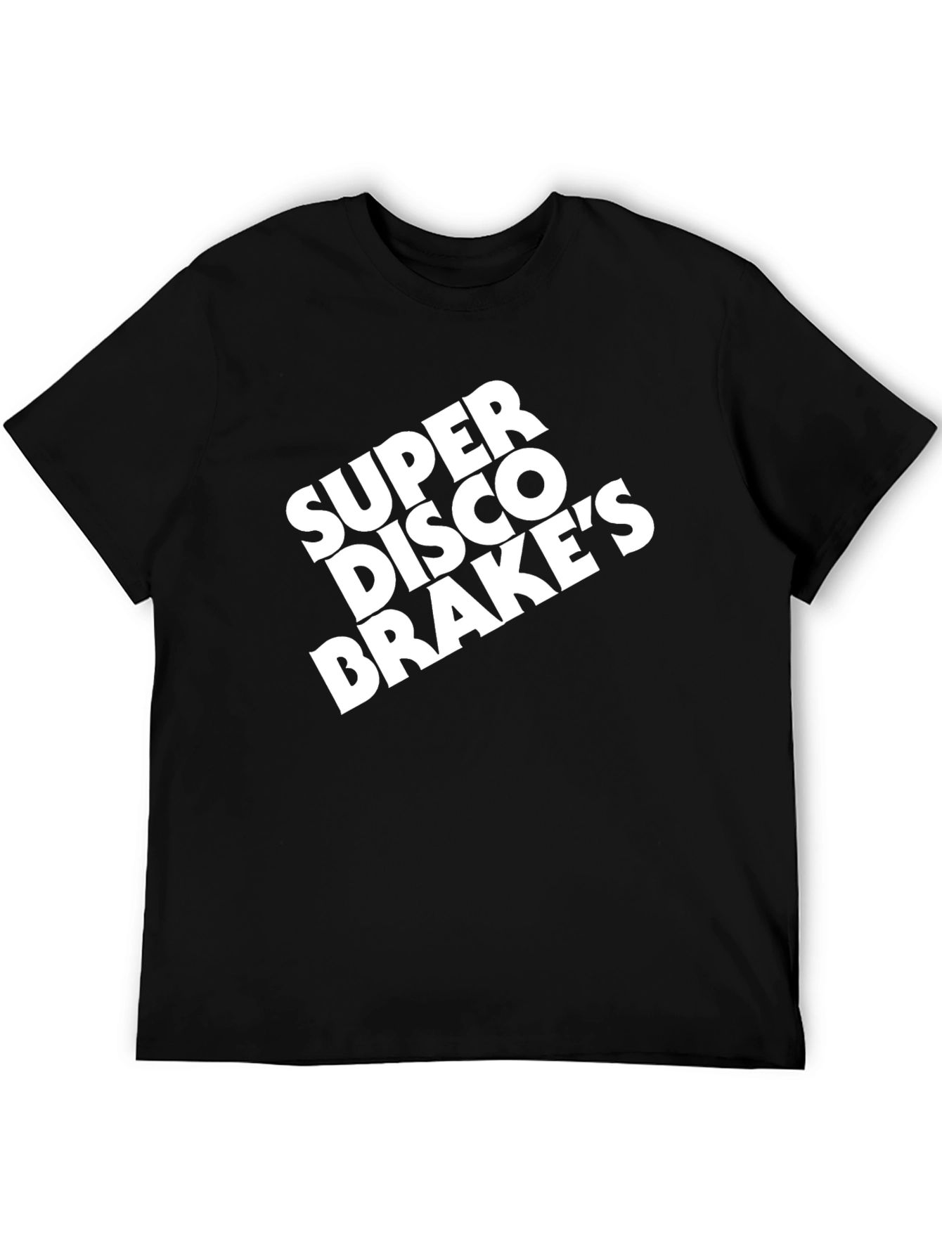 Super Disco Brakes Black Graphic Tee