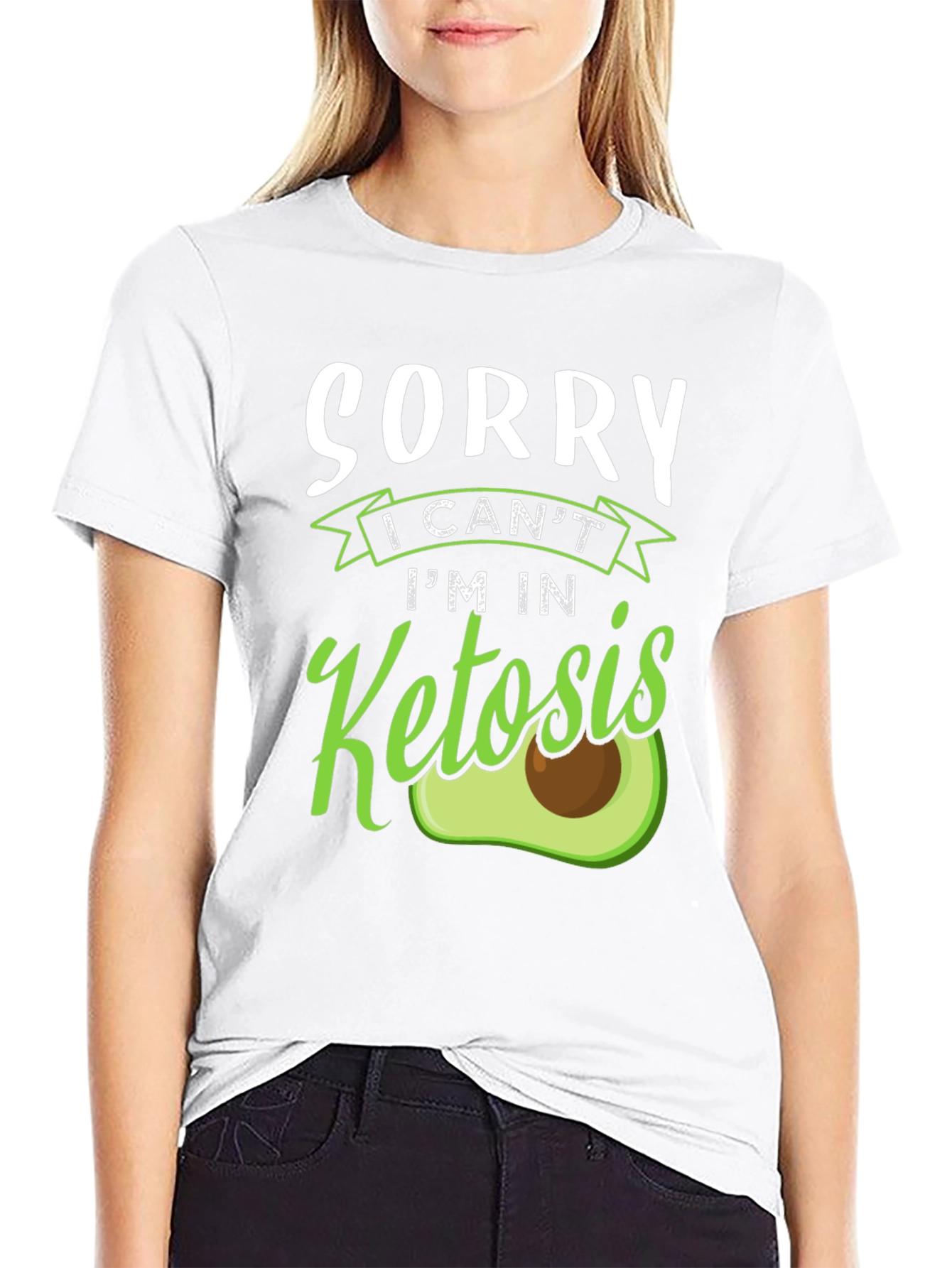 Sorry Im In Ketosis Funny Keto Diet T-Shirt
