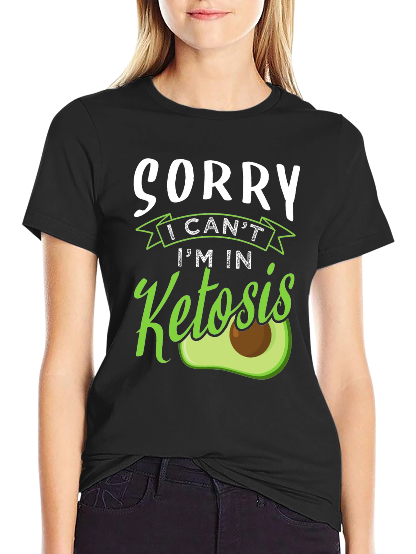 Sorry Im In Ketosis Funny Keto Diet T-Shirt