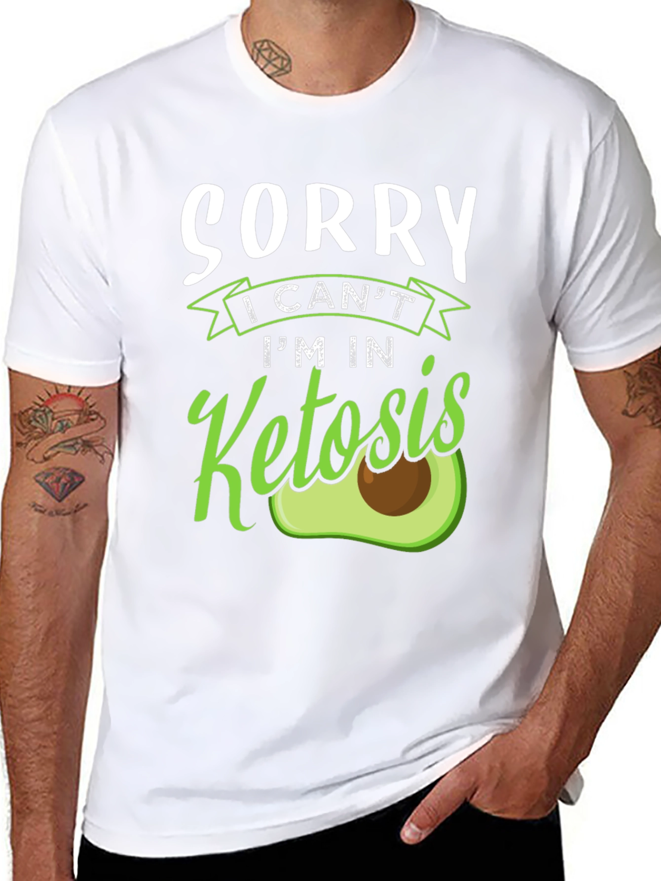 Sorry Im In Ketosis Funny Keto Diet T-Shirt