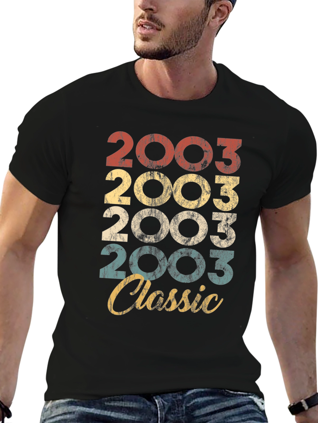 2003 Classic Retro Graphic T-Shirt