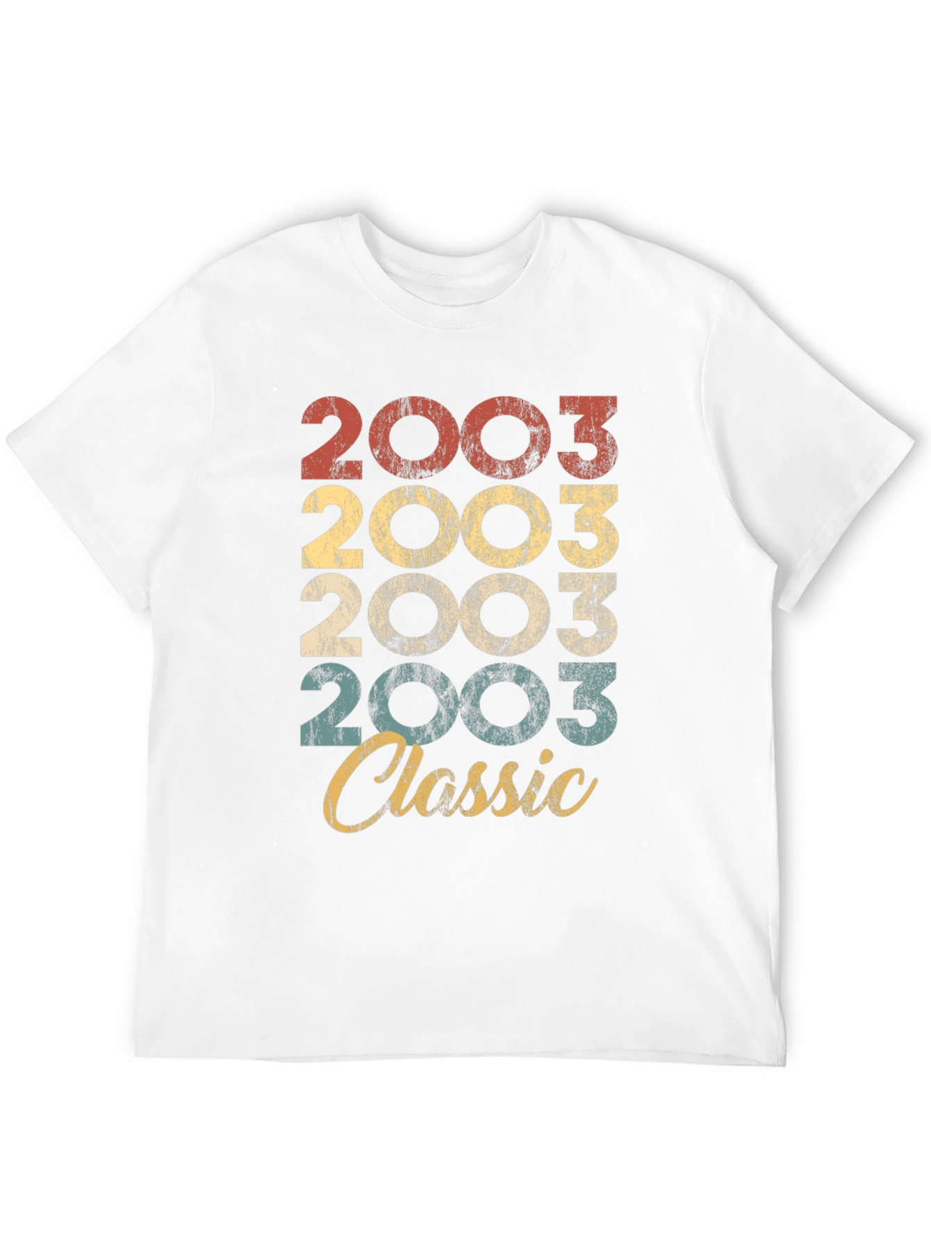 2003 Classic Retro Graphic T-Shirt