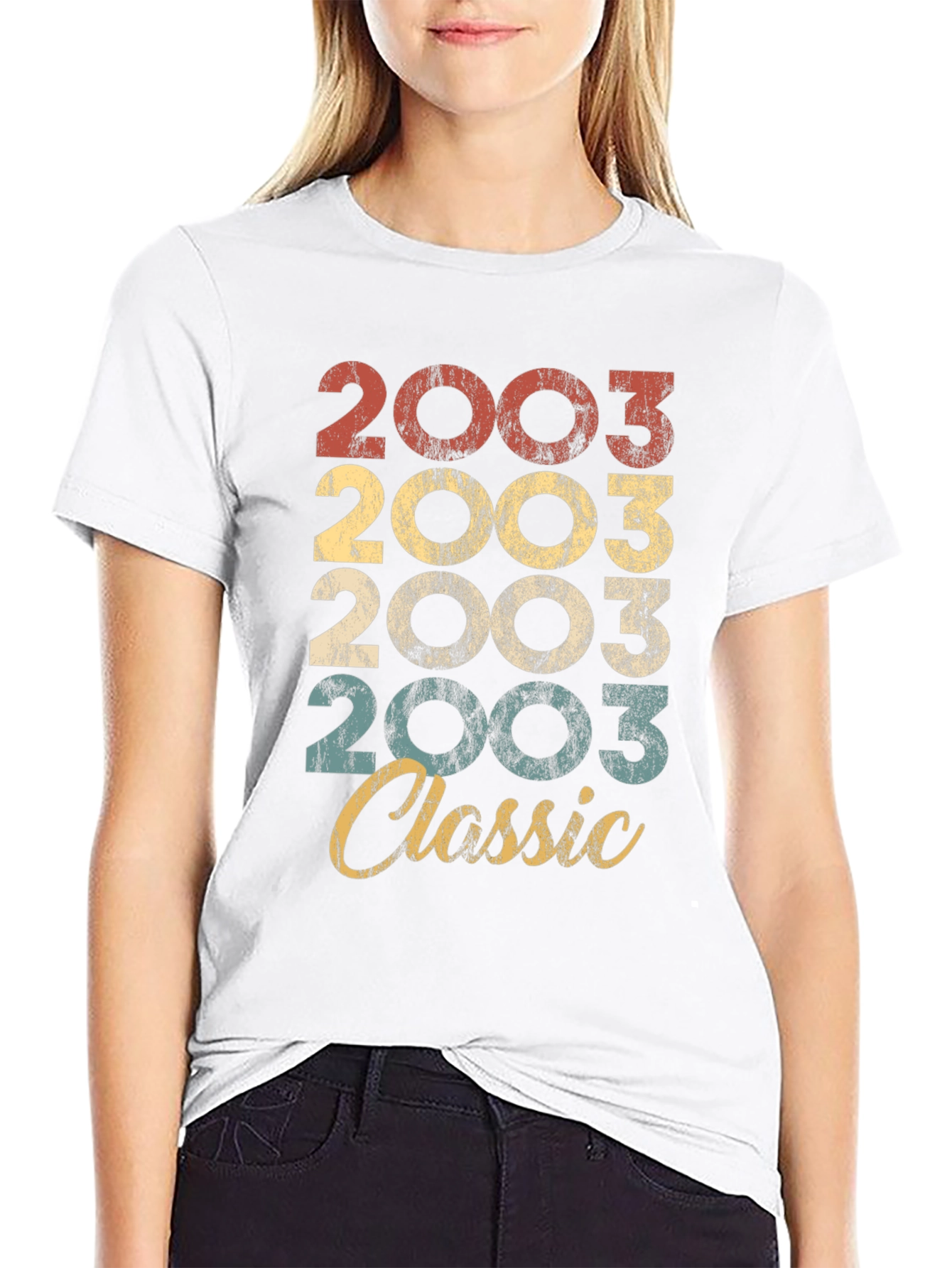 2003 Classic Retro Graphic T-Shirt