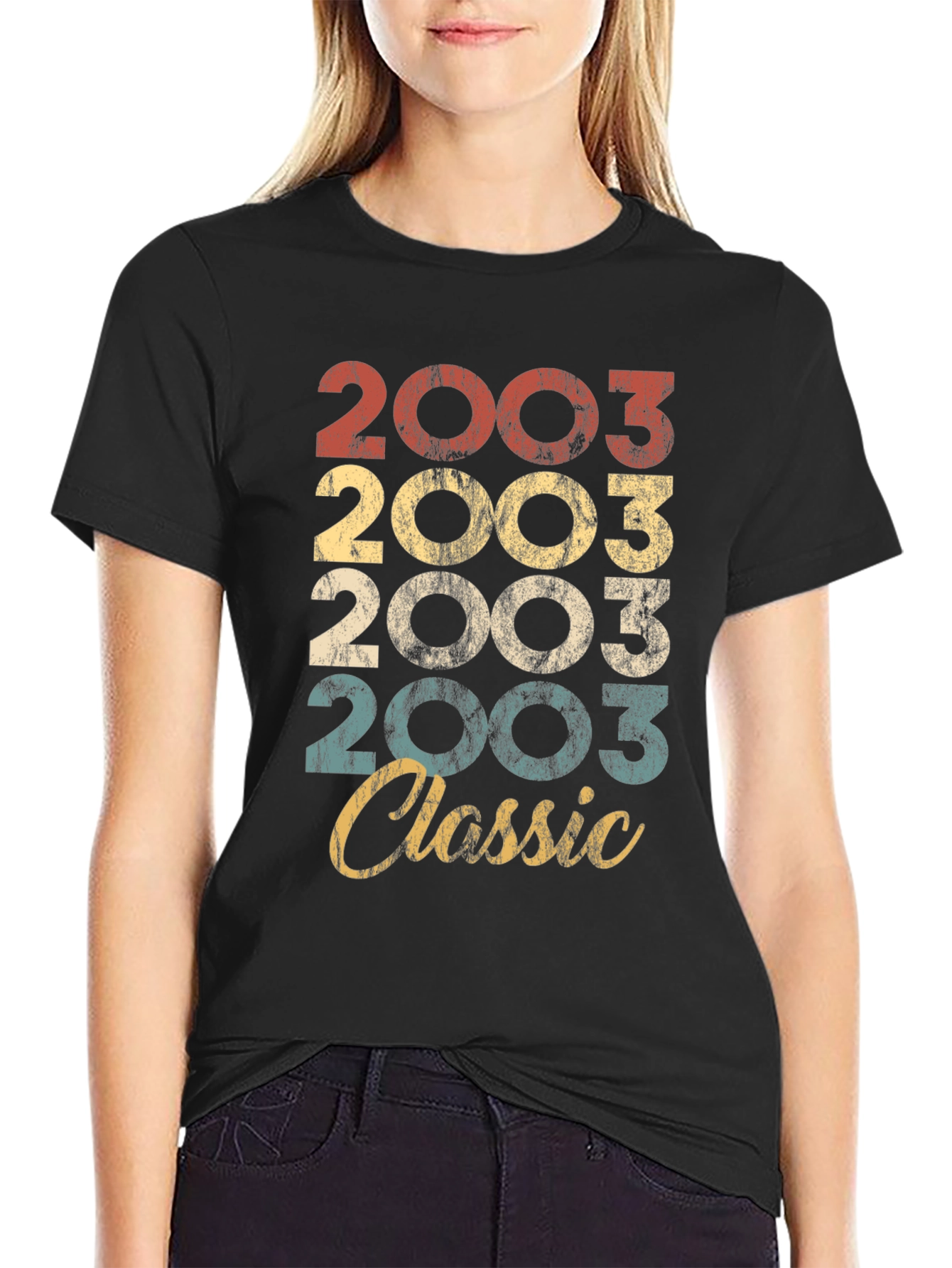 2003 Classic Retro Graphic T-Shirt