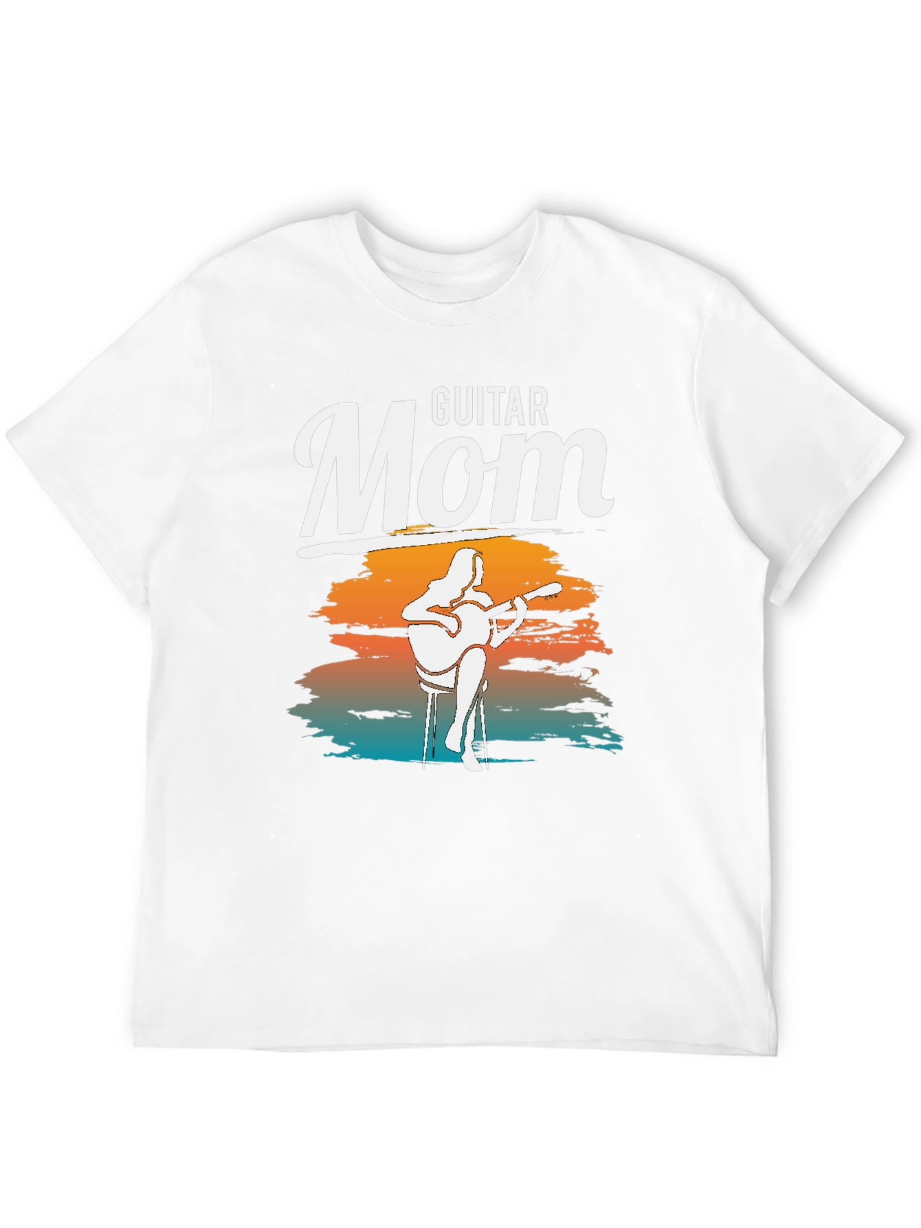 Guitar Mom Graphic T-Shirt