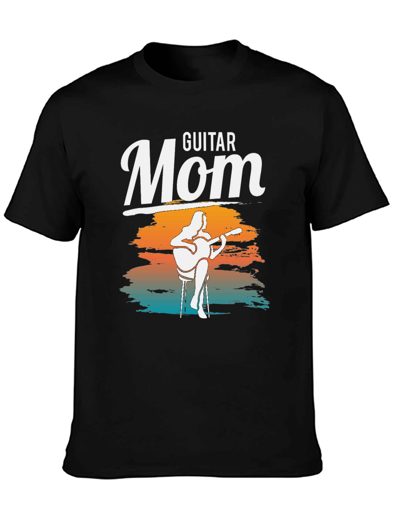 Guitar Mom Graphic T-Shirt