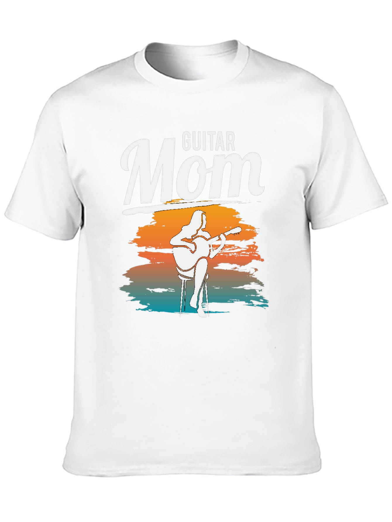 Guitar Mom Graphic T-Shirt