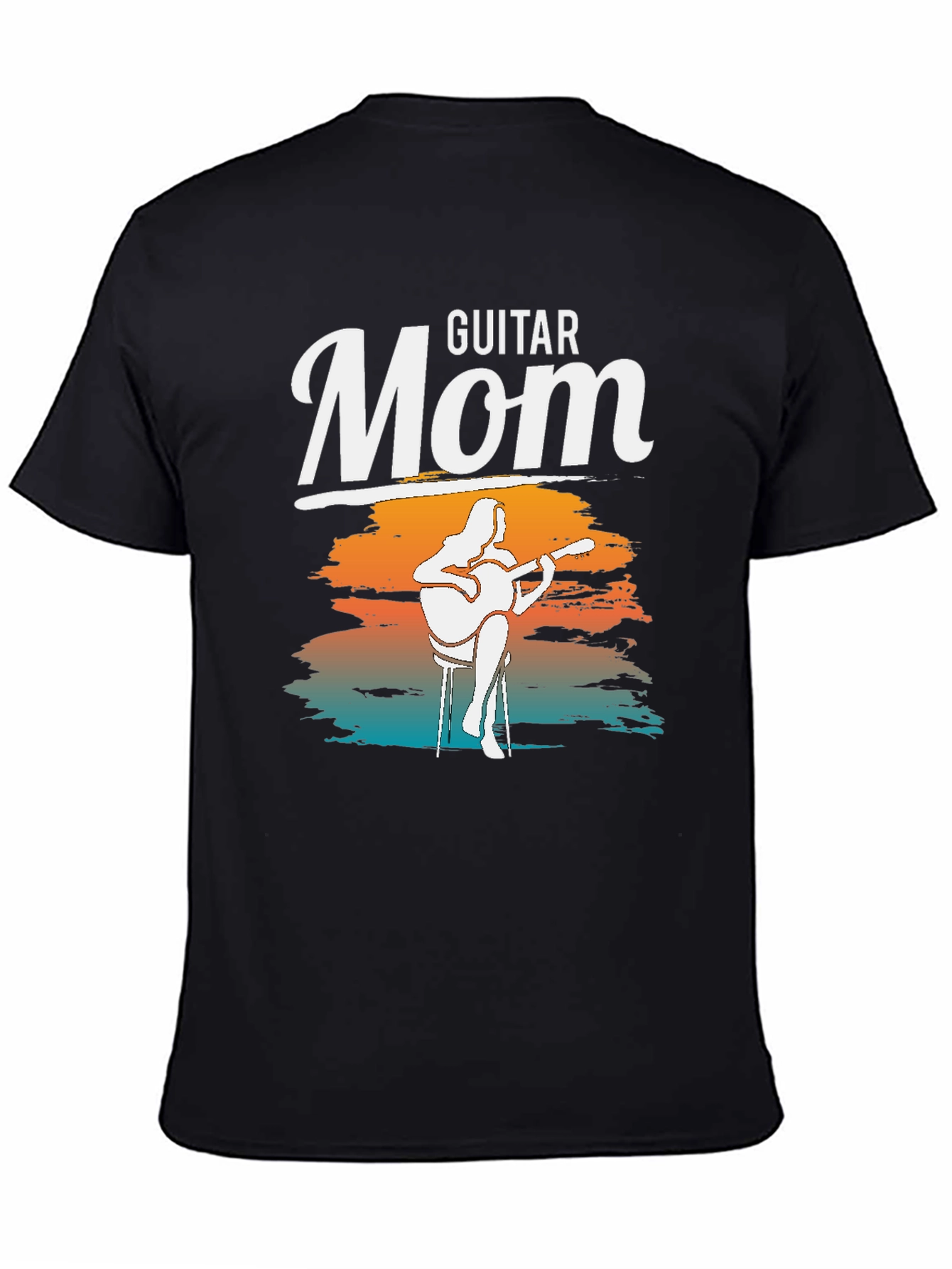 Guitar Mom Graphic T-Shirt
