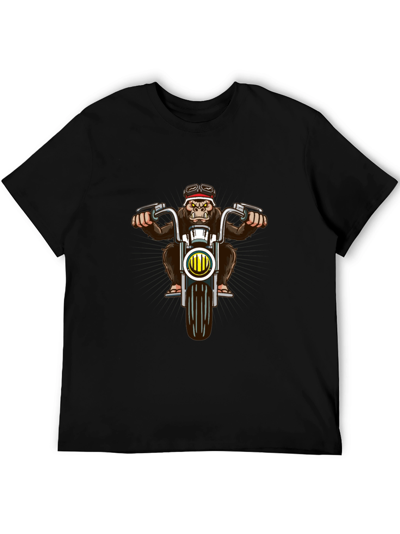 Cool Gorilla Motorbike T-Shirt