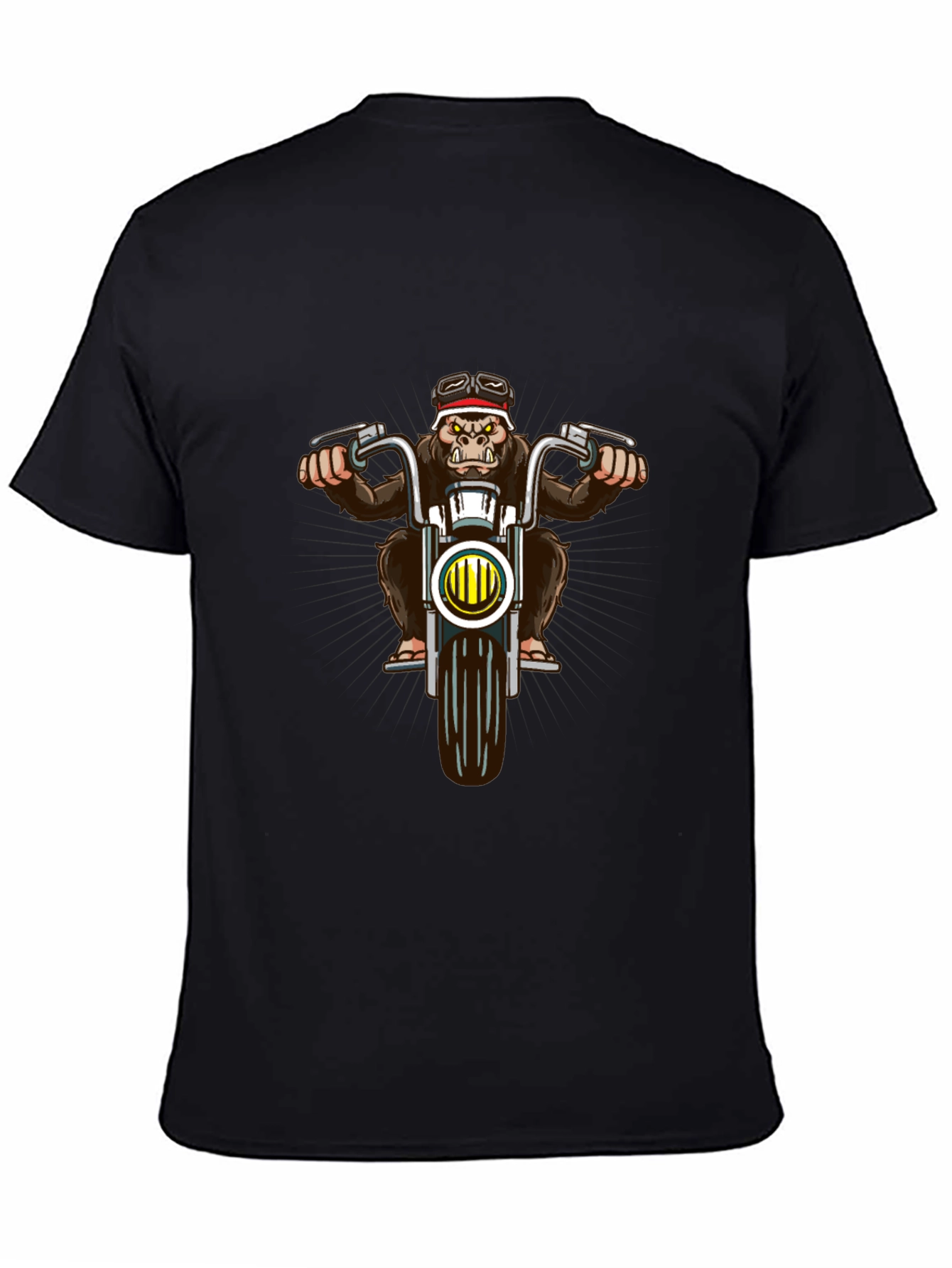Cool Gorilla Motorbike T-Shirt