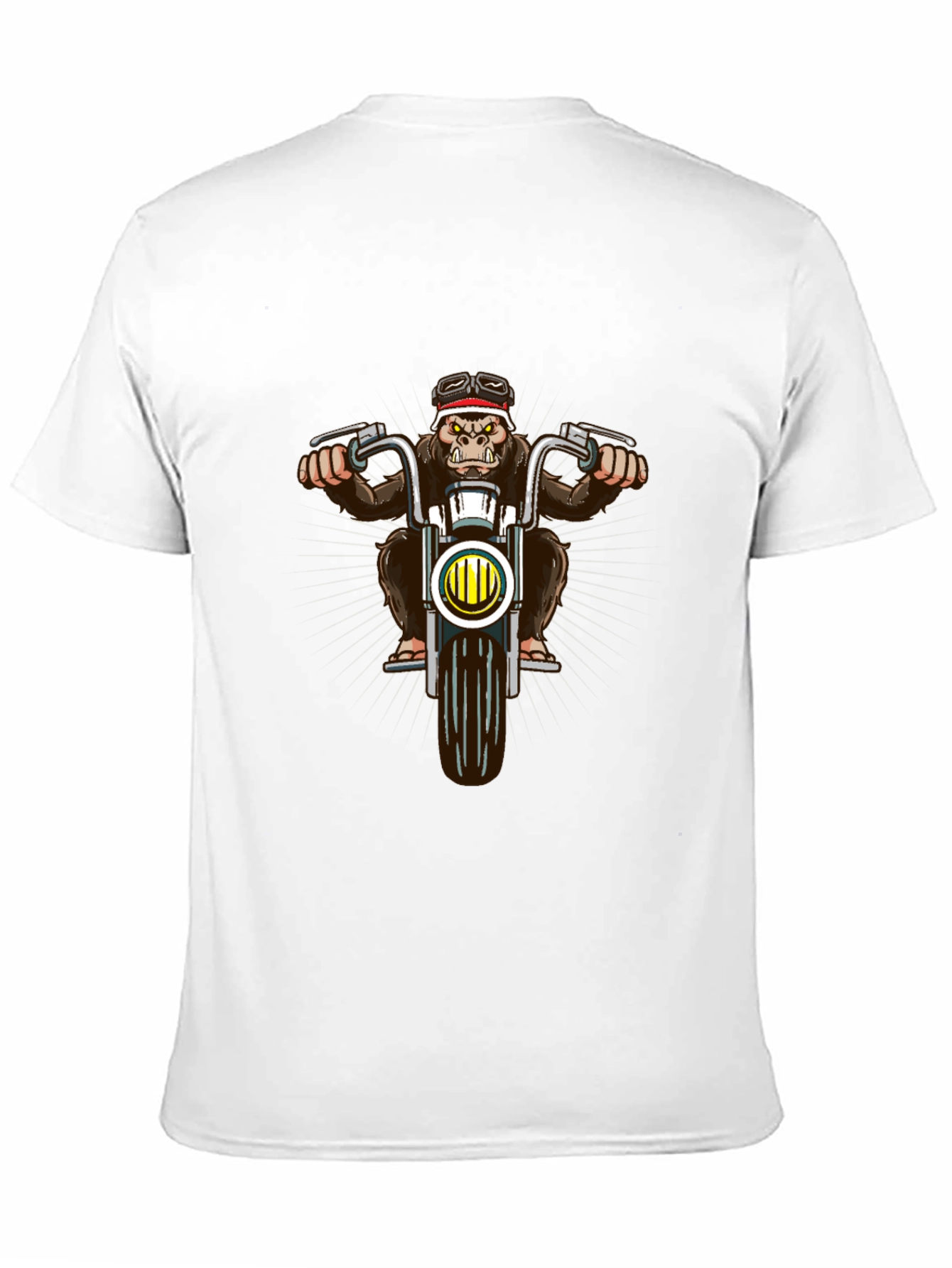 Cool Gorilla Motorbike T-Shirt