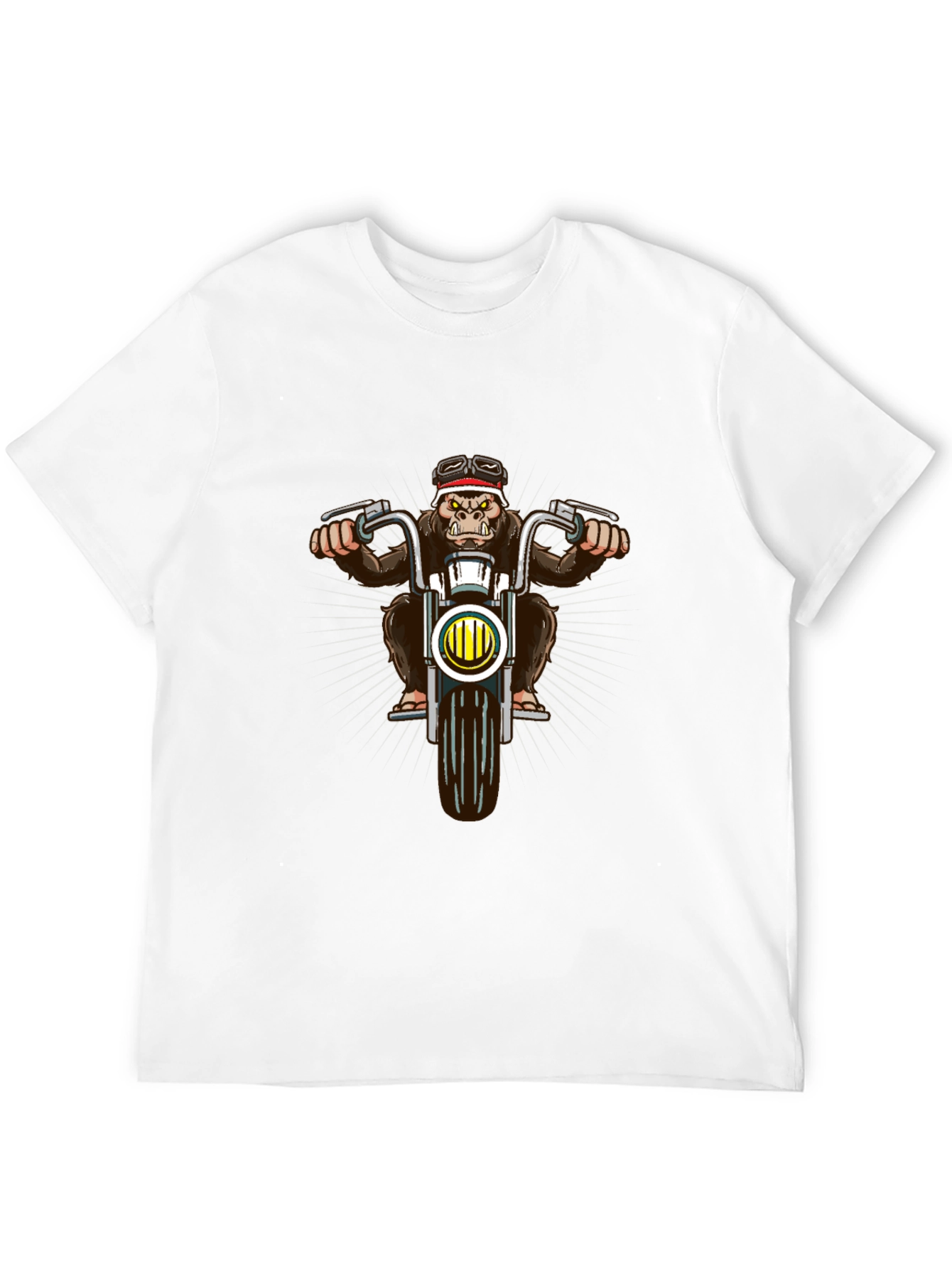 Cool Gorilla Motorbike T-Shirt