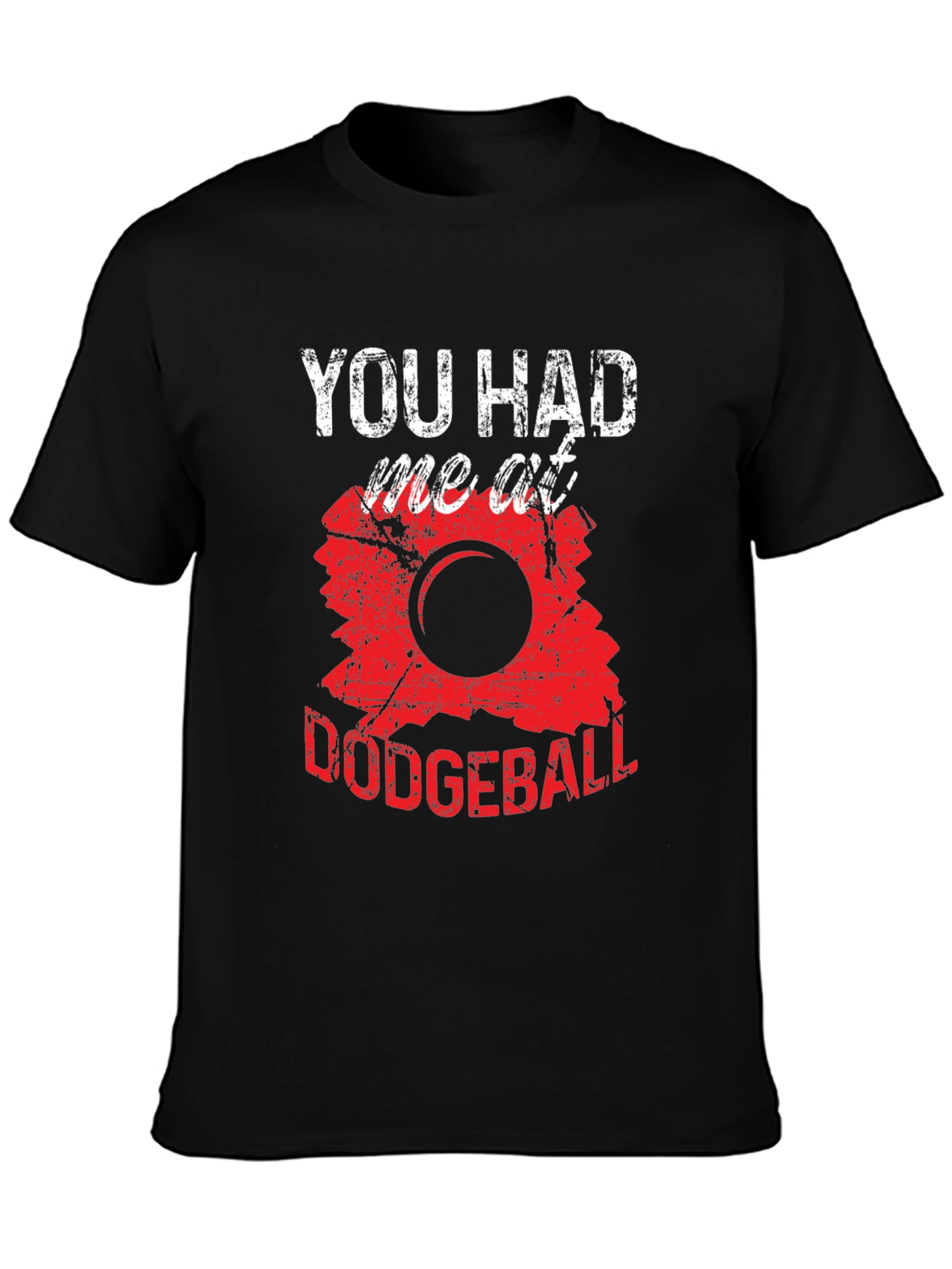 Funny Dodgeball T-Shirt - You Had Me At Dodgeball