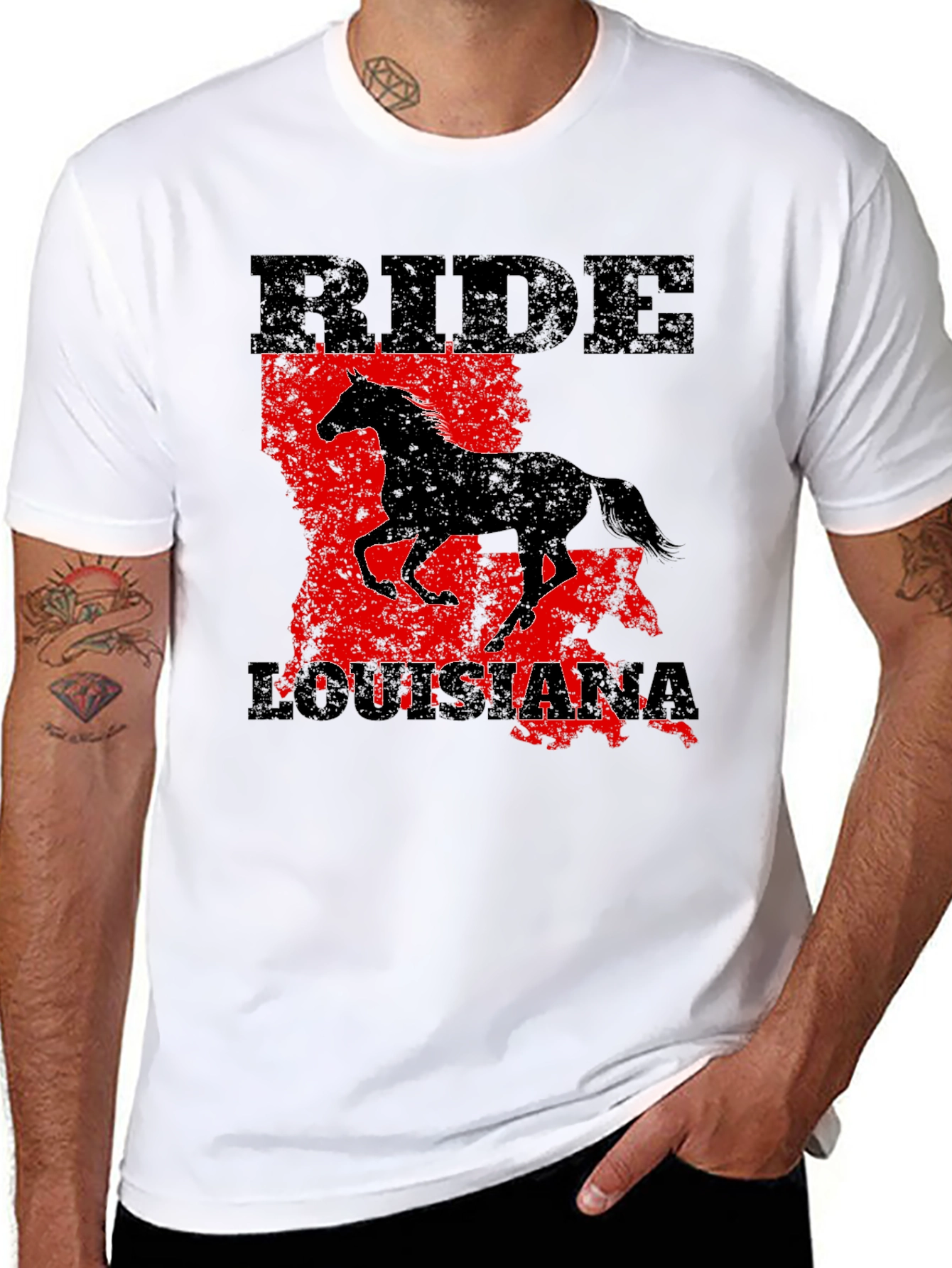 Ride Louisiana Graphic T-Shirt