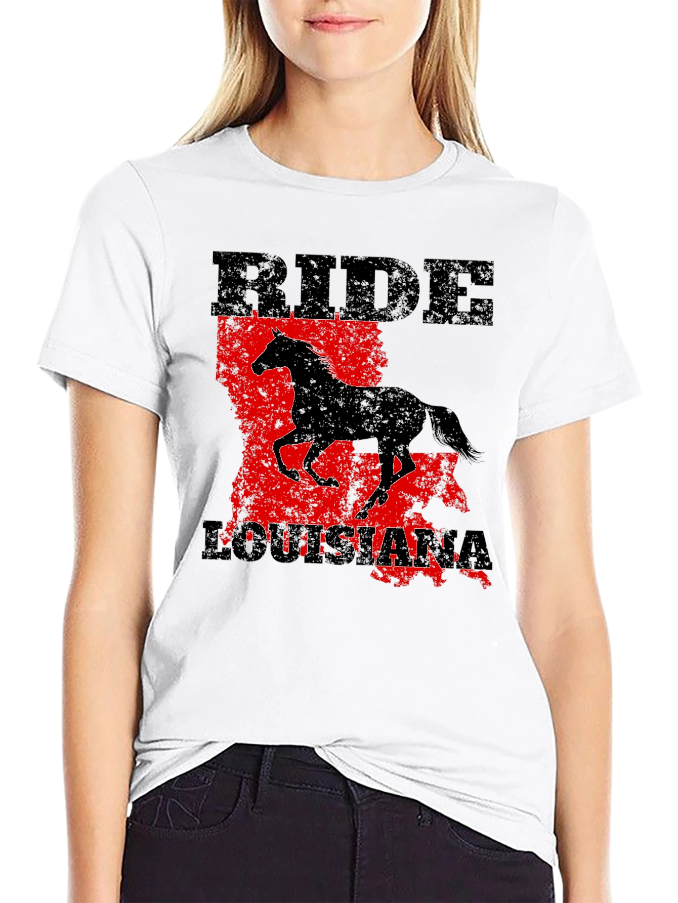Ride Louisiana Graphic T-Shirt
