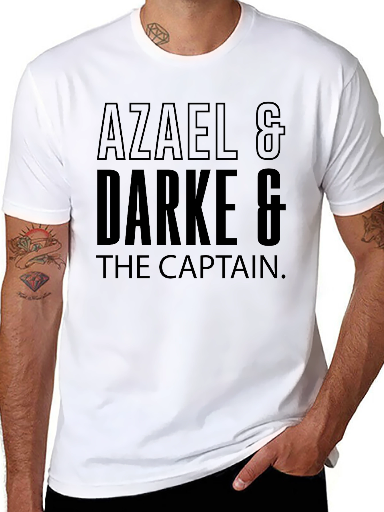 Azael & Darke T-Shirt - The Captain