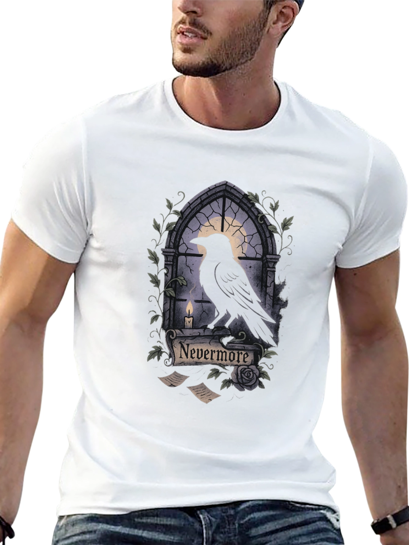 Raven Nevermore Graphic T-Shirt
