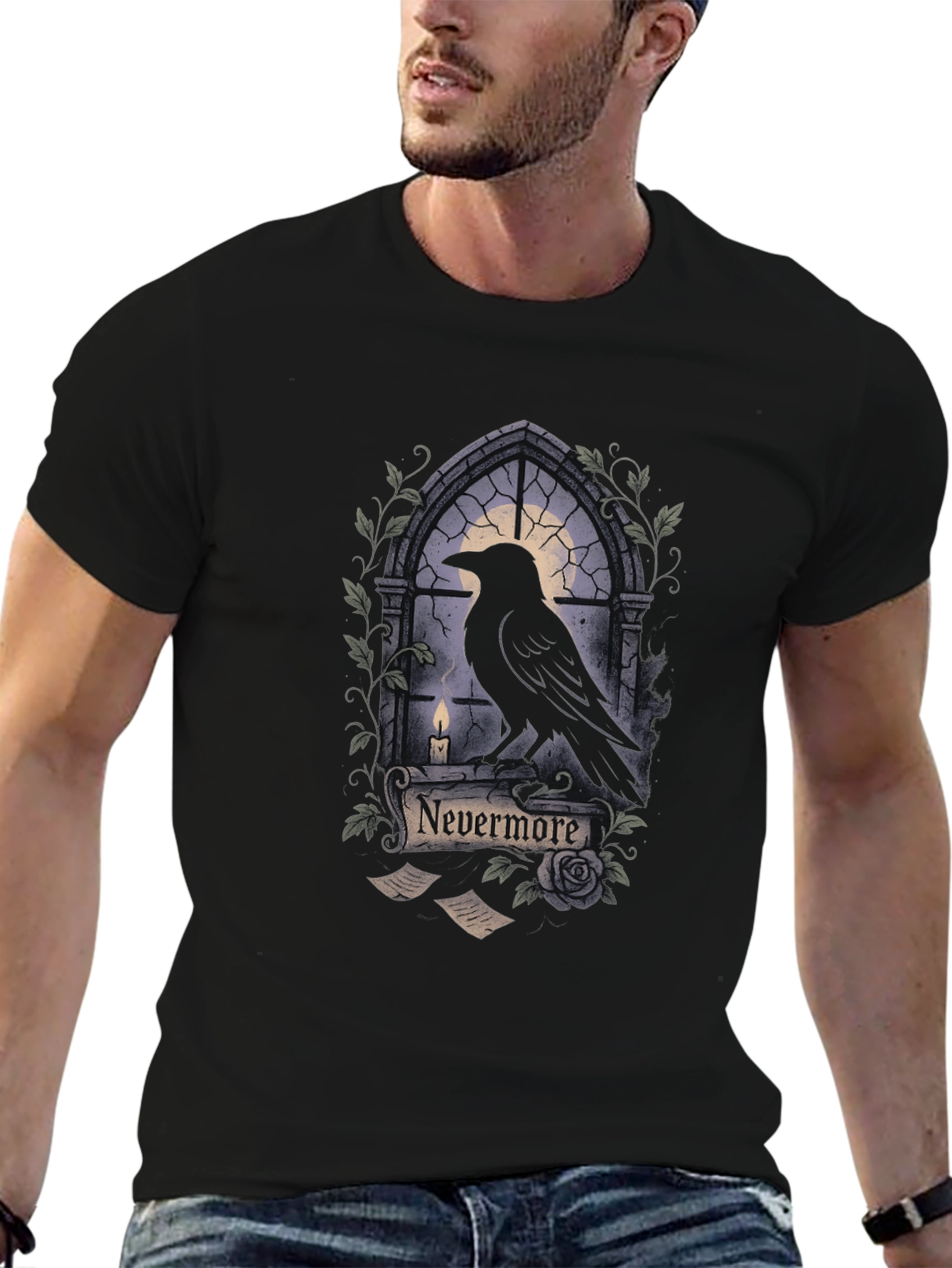 Raven Nevermore Graphic T-Shirt
