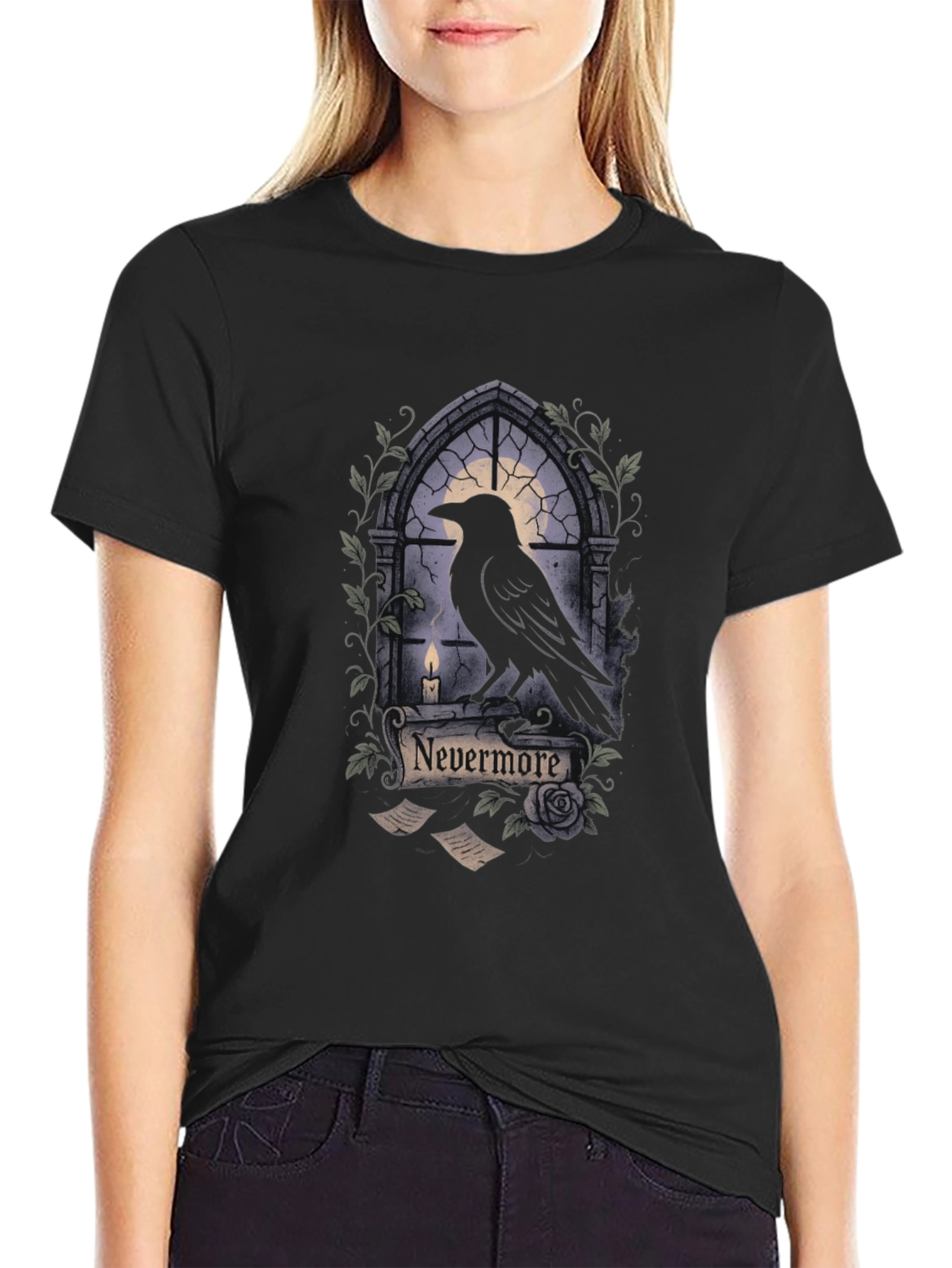 Raven Nevermore Graphic T-Shirt