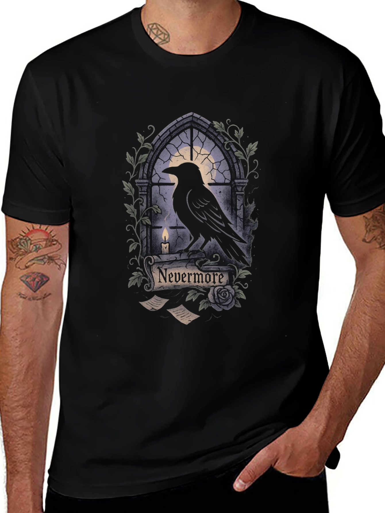 Raven Nevermore Graphic T-Shirt