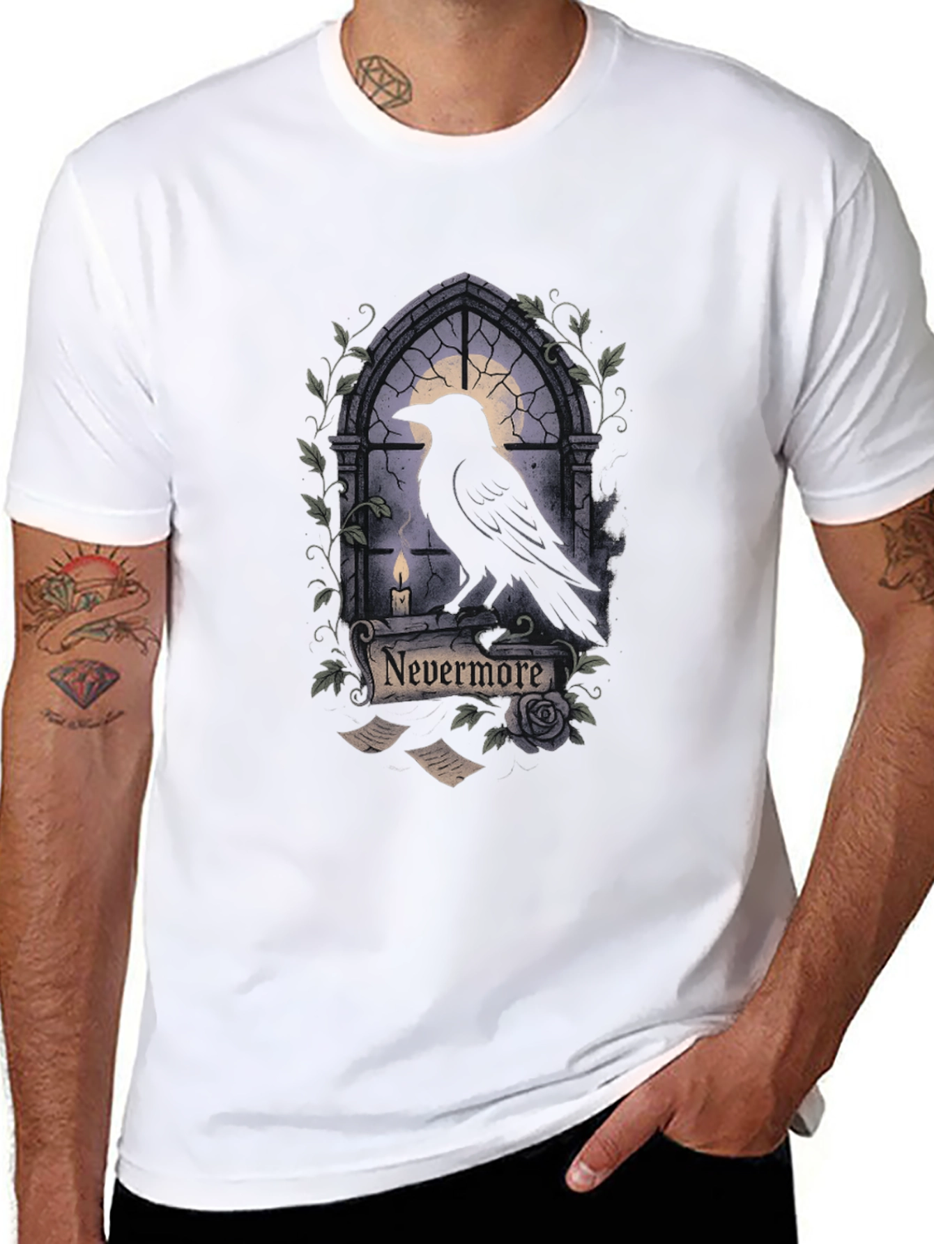 Raven Nevermore Graphic T-Shirt