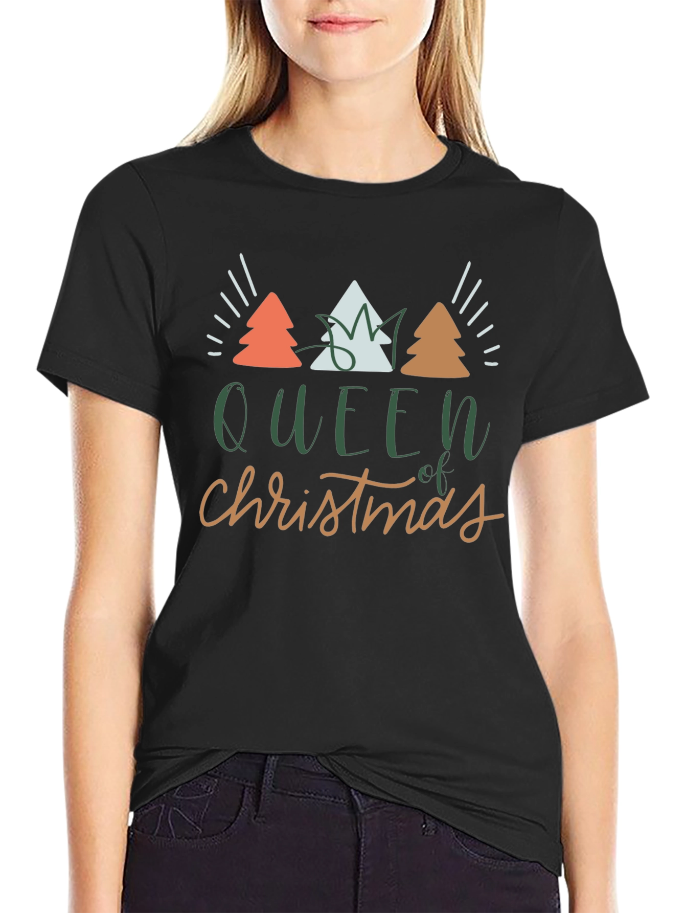Queen of Christmas Graphic T-Shirt