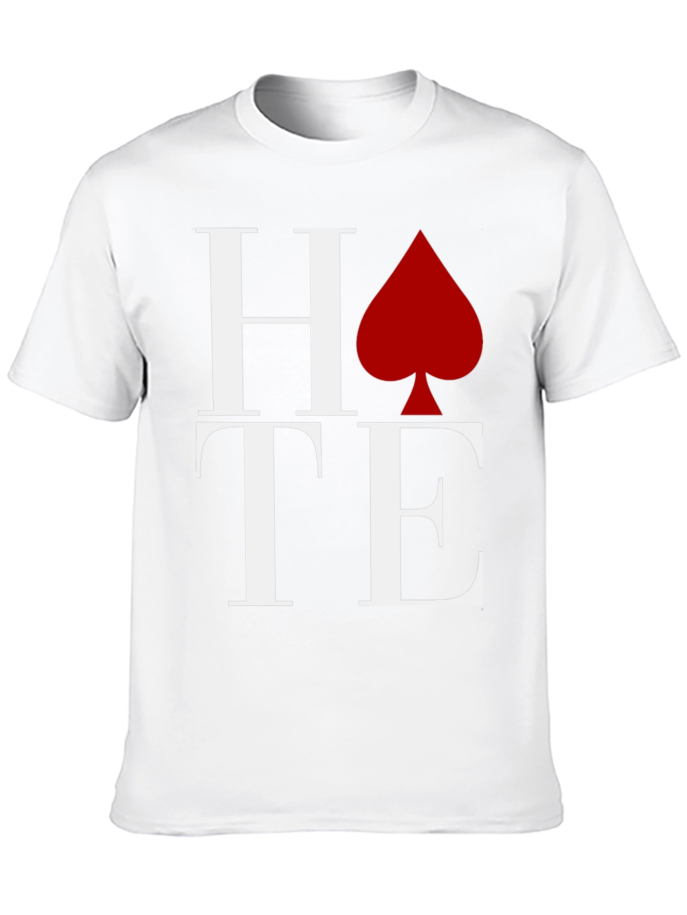 Hate Spades T-Shirt Graphic Tee