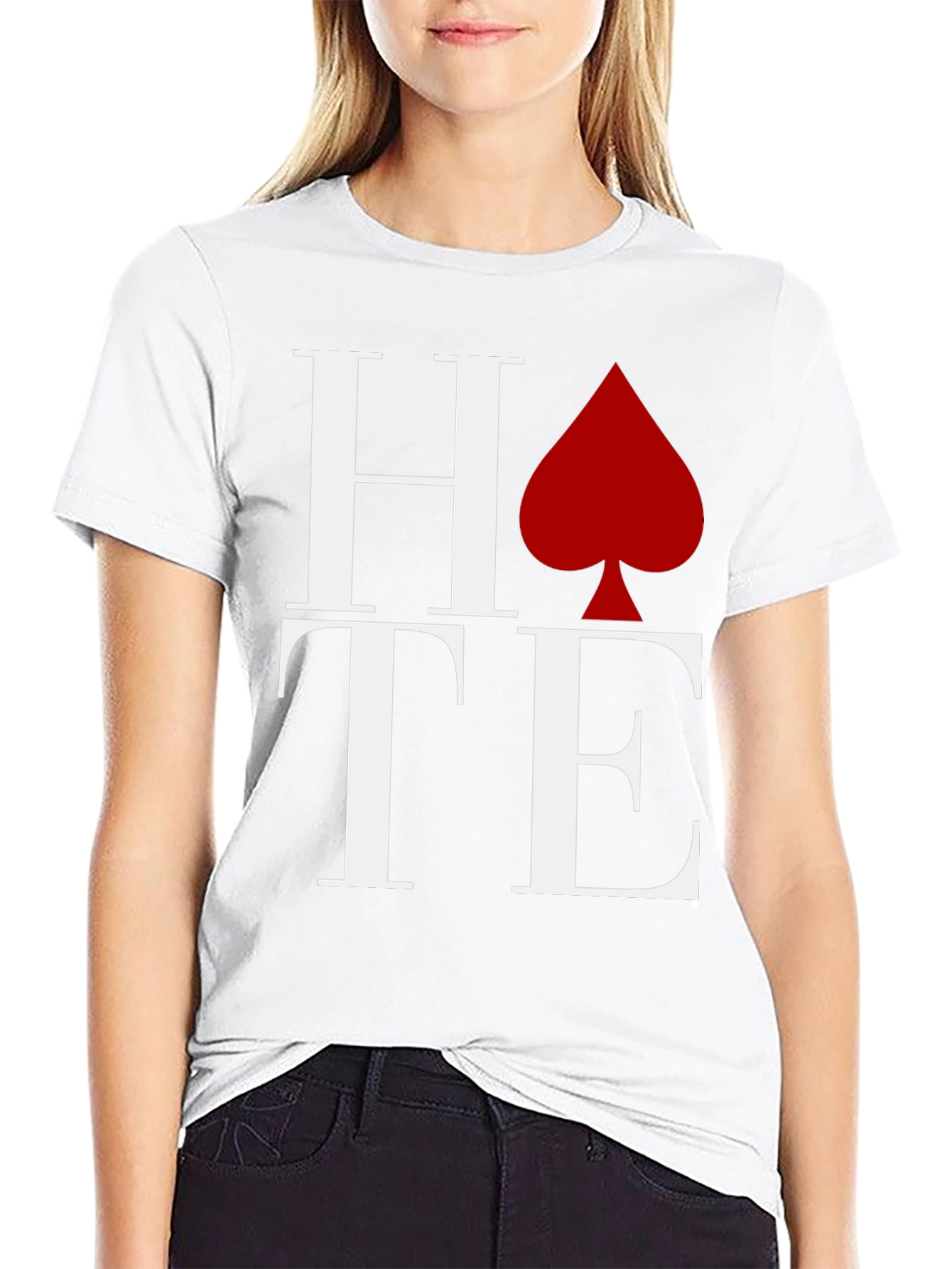 Hate Spades T-Shirt Graphic Tee