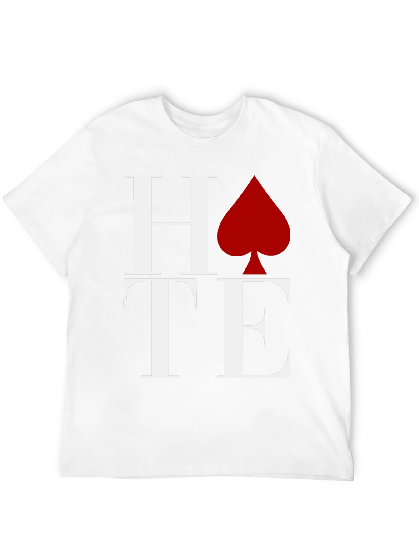 Hate Spades T-Shirt Graphic Tee