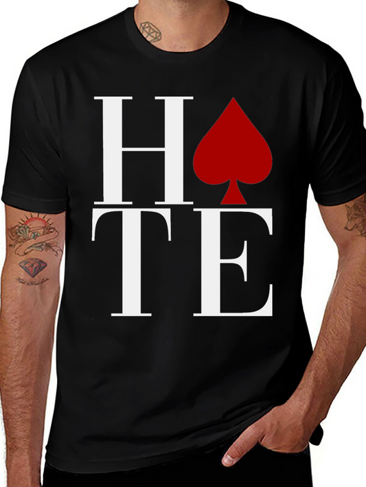 Hate Spades T-Shirt Graphic Tee