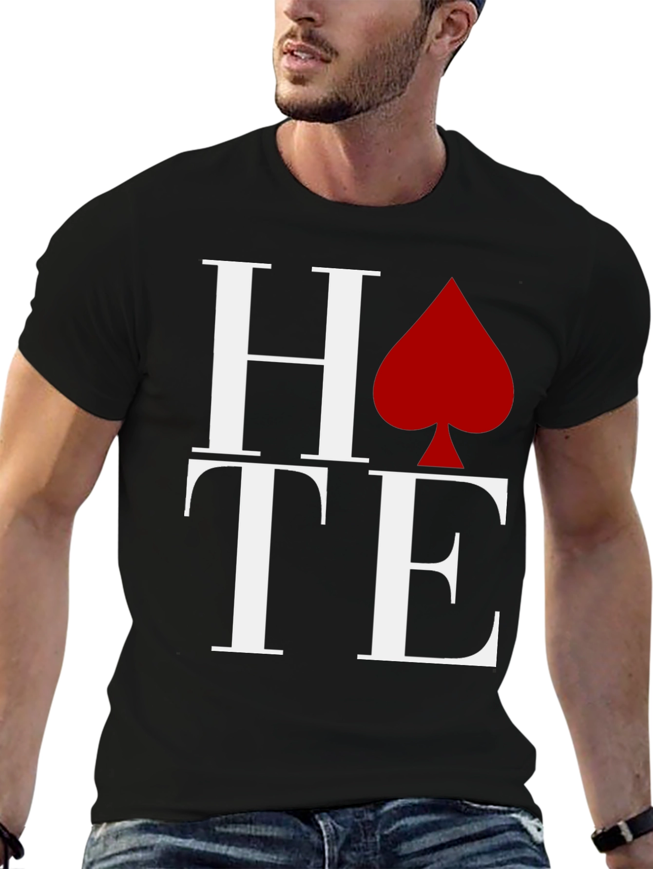 Hate Spades T-Shirt Graphic Tee
