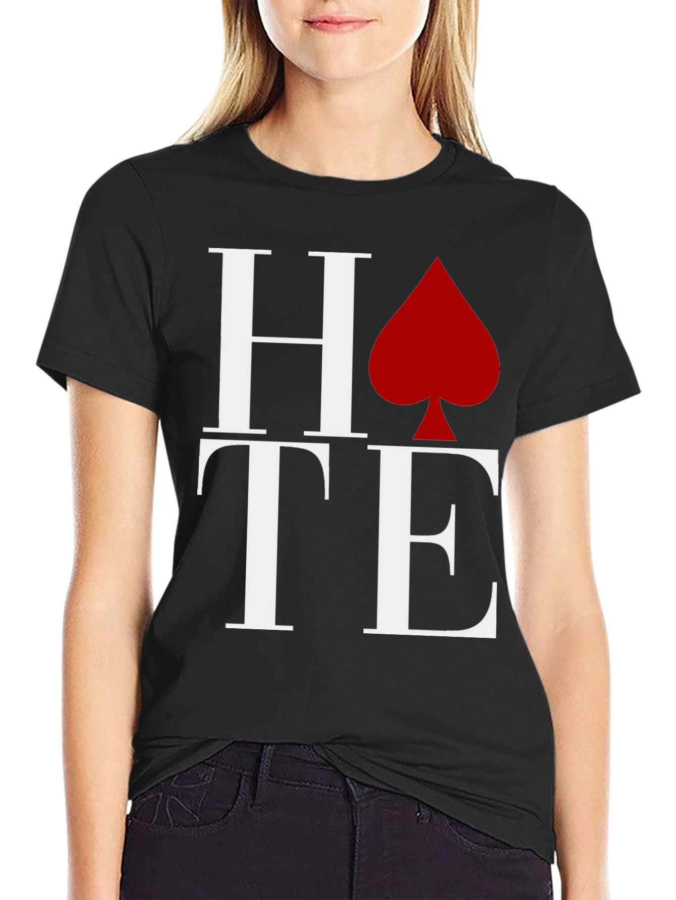 Hate Spades T-Shirt Graphic Tee