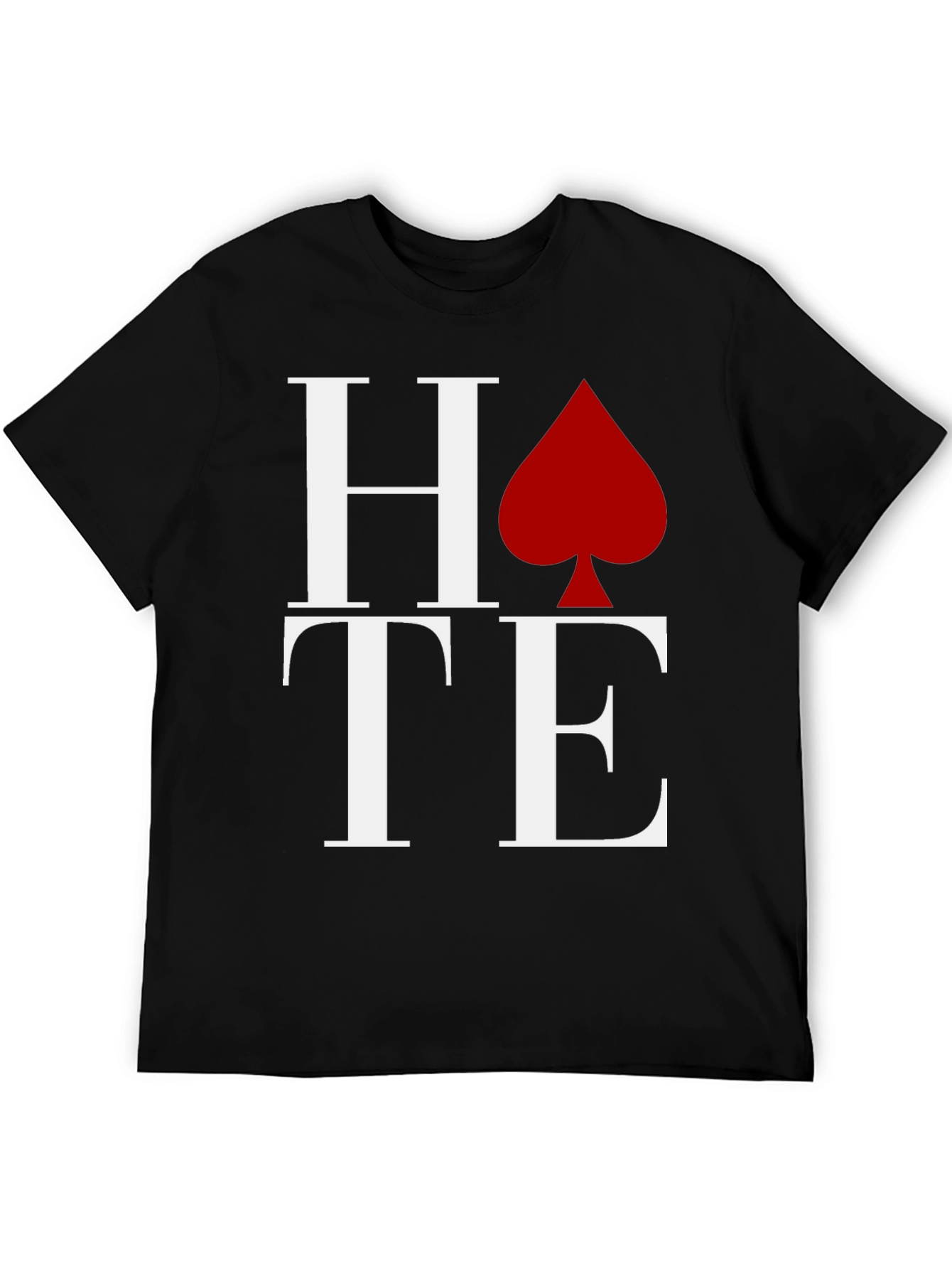 Hate Spades T-Shirt Graphic Tee