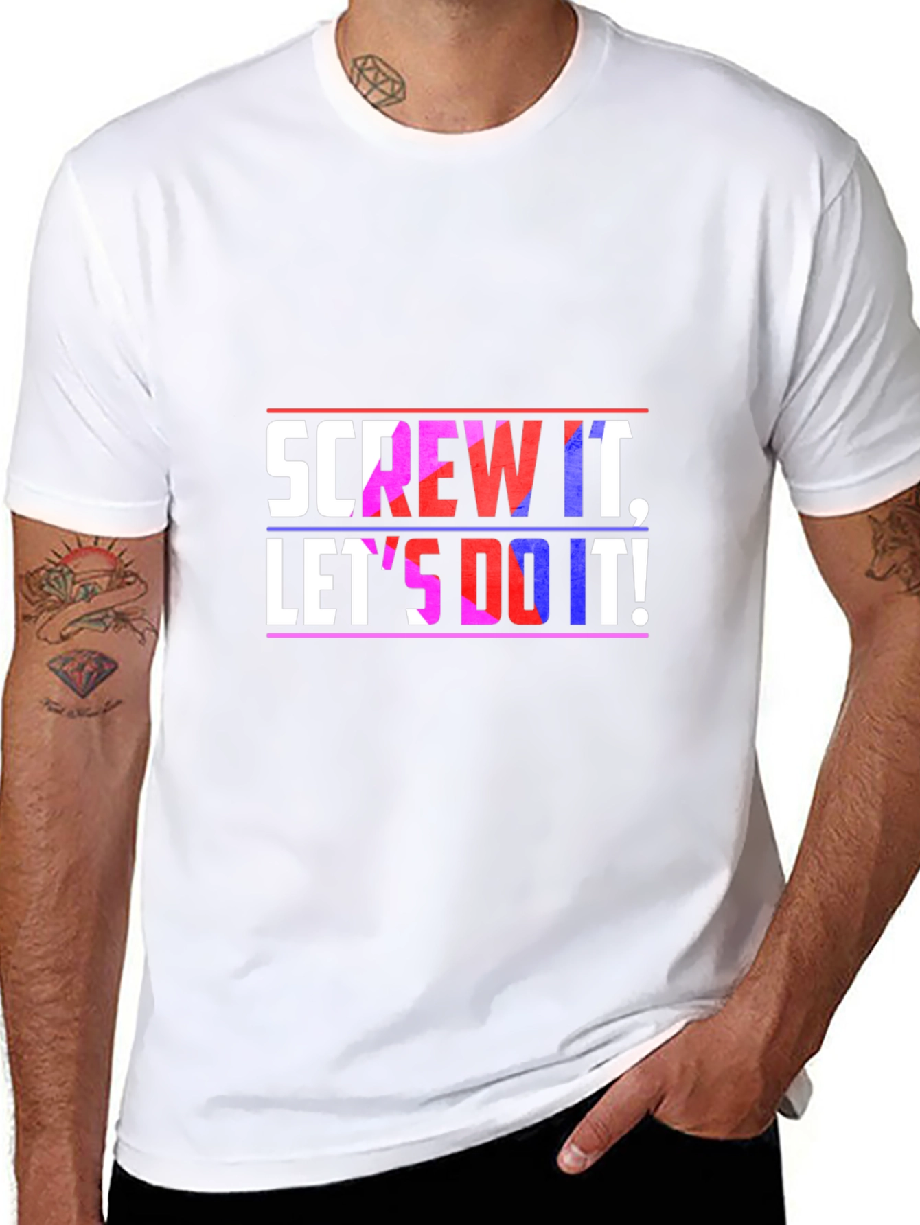 Screw It Lets Do It! Graphic Tee