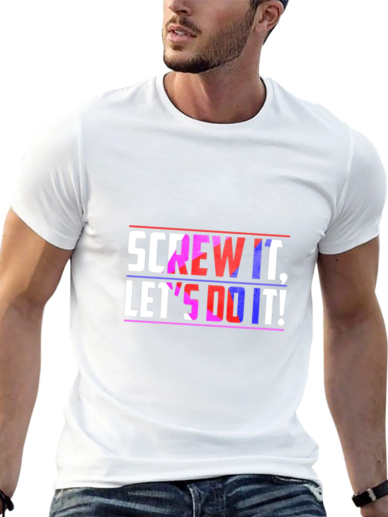 Screw It Lets Do It! Graphic Tee