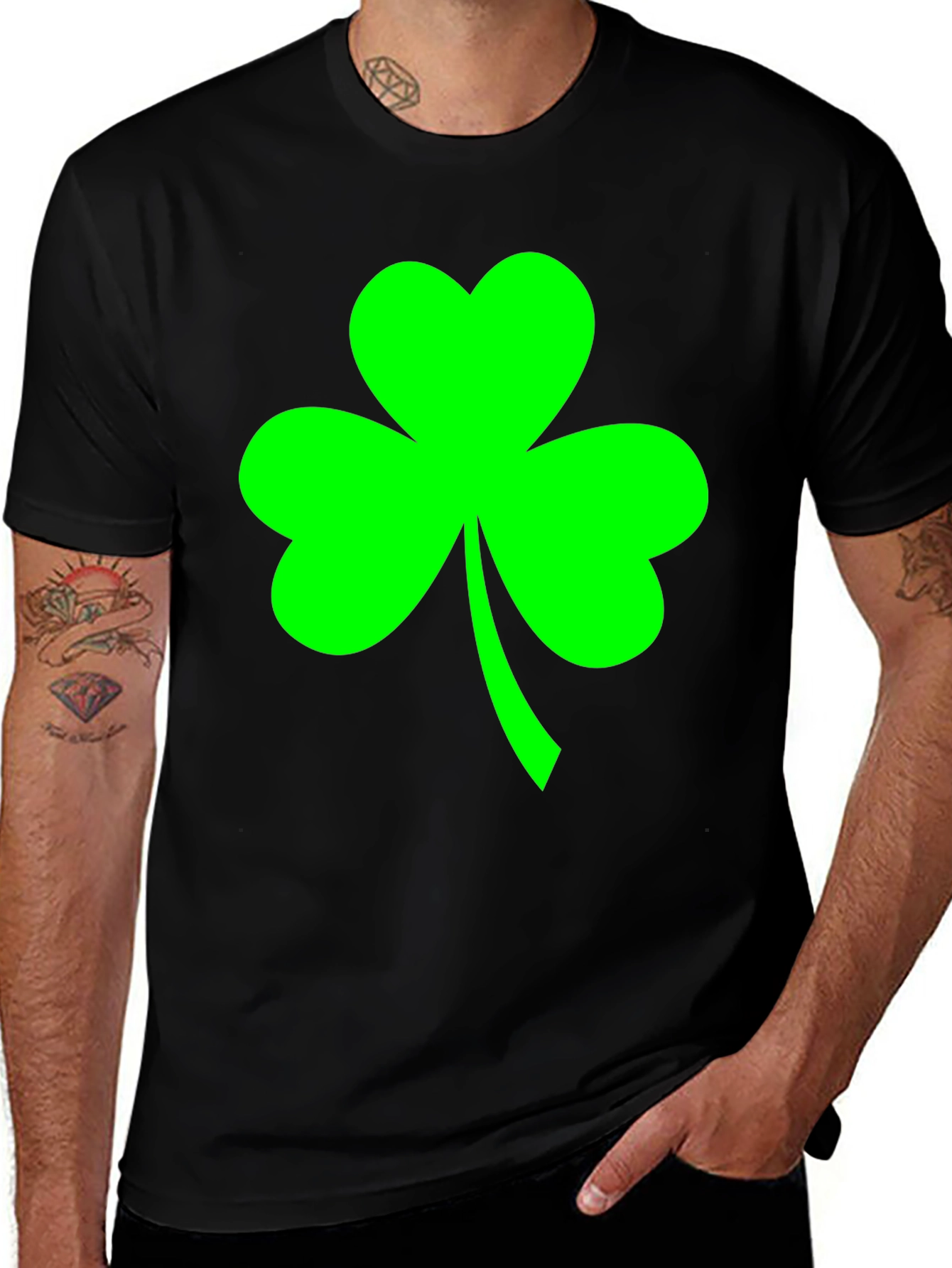 Shamrock T-Shirt: St. Patricks Day Luck