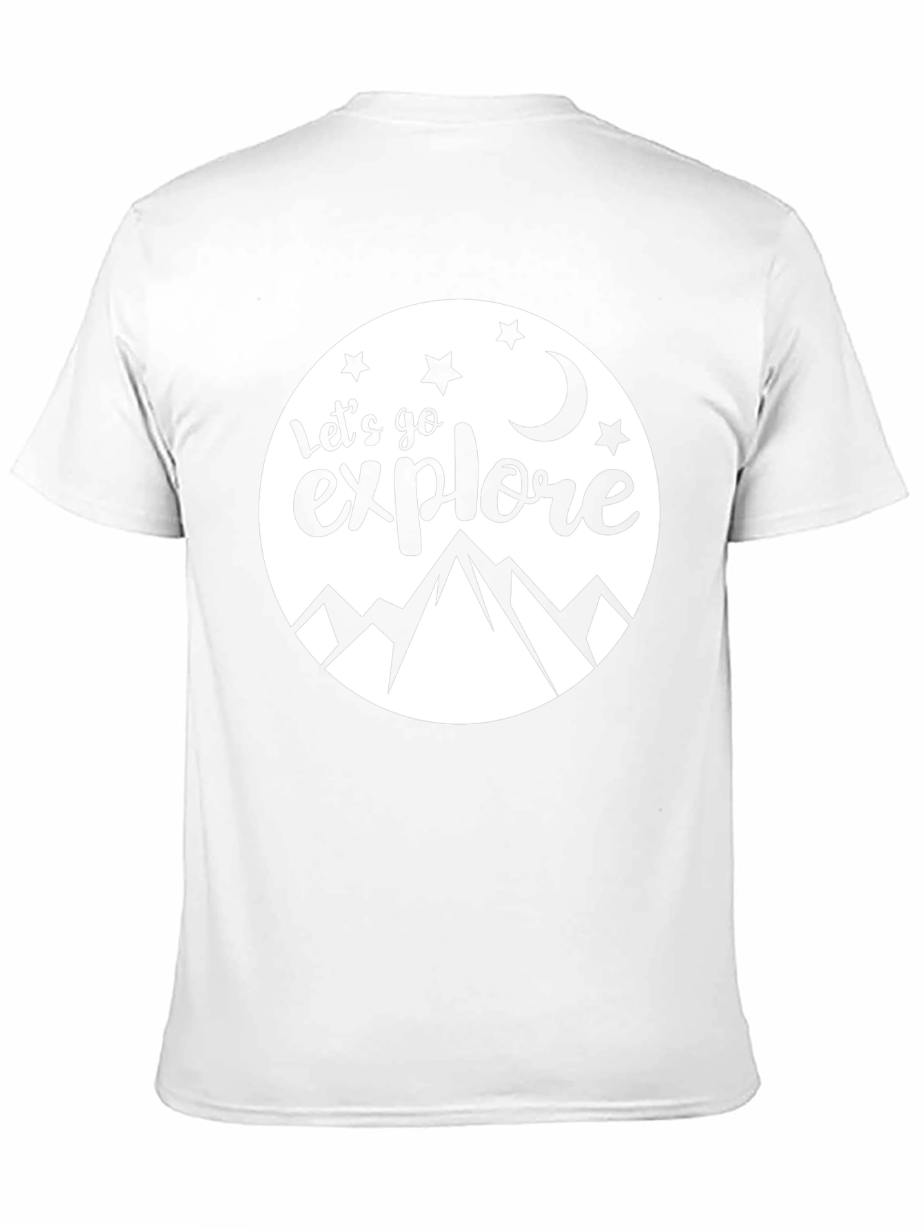 Lets Go Explore Graphic Tee - Adventure Awaits!