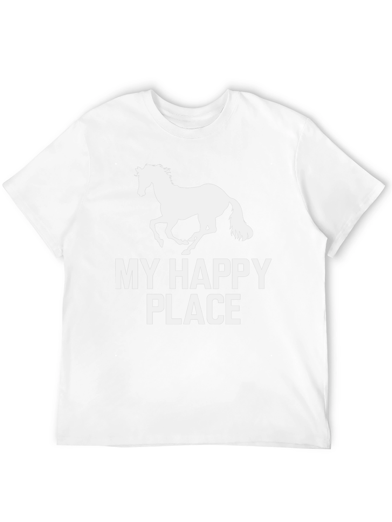 My Happy Place Horse Graphic T-Shirt