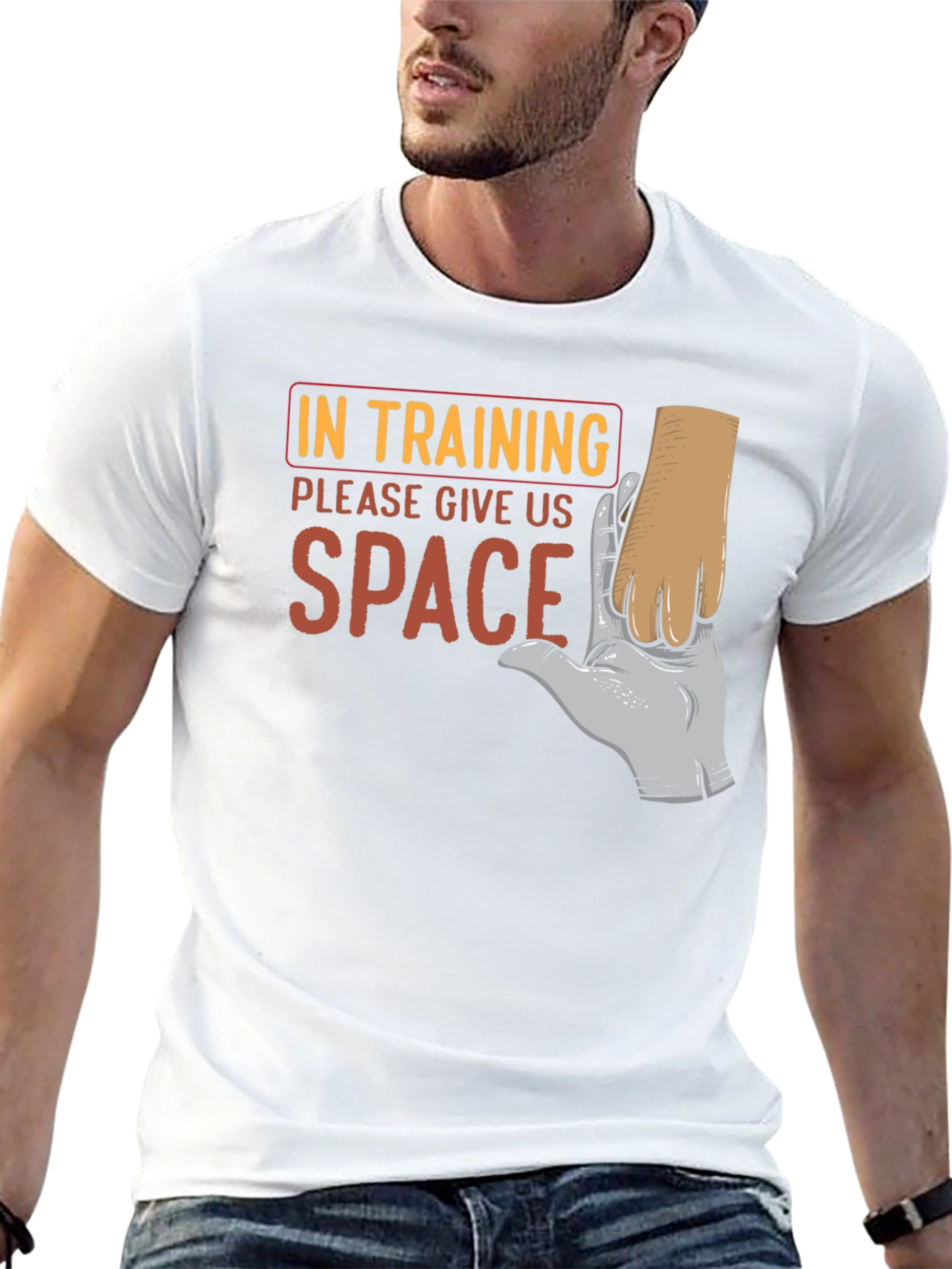 In Training Give Us Space Funny Dog Lover T-Shirt