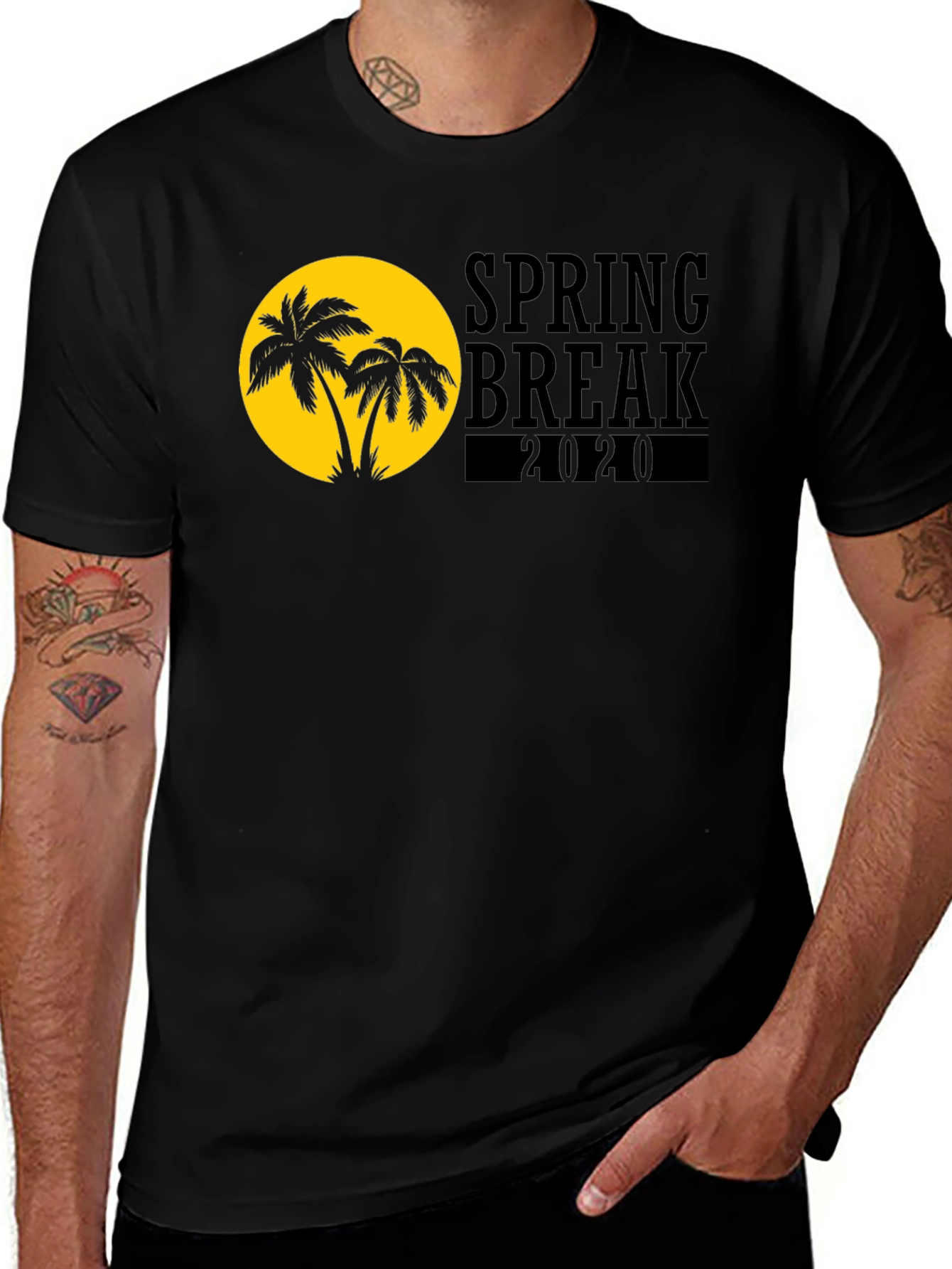 Spring Break 2020 Palm Tree T-Shirt
