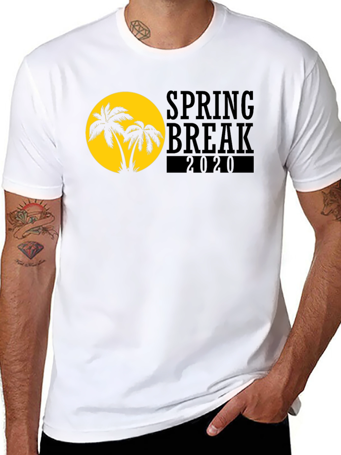 Spring Break 2020 Palm Tree T-Shirt