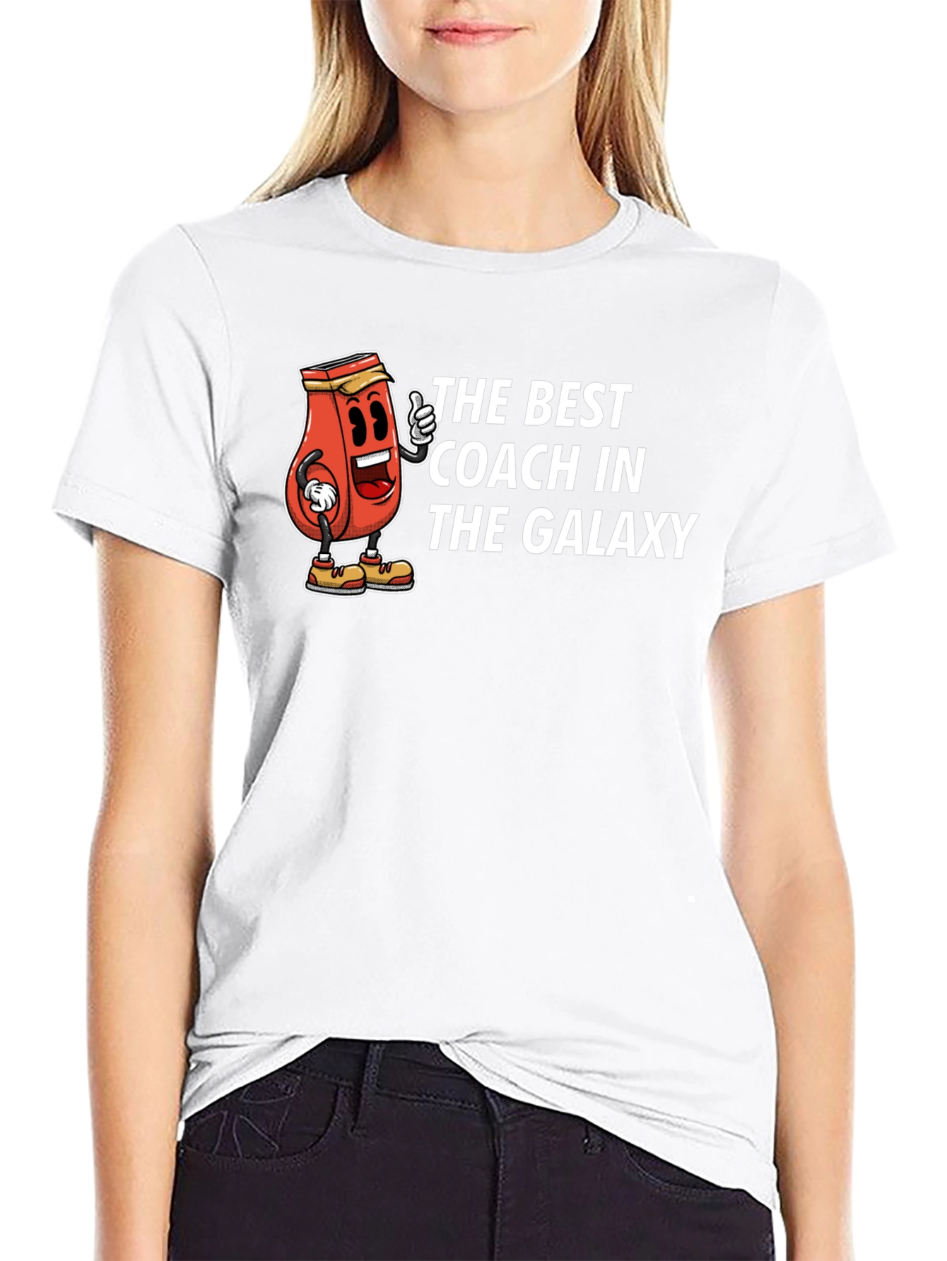 The Best Coach in The Galaxy Graphic T-Shirt