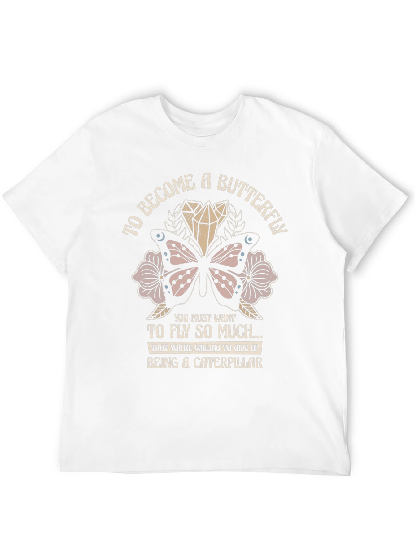 Butterfly Caterpillar T-Shirt - Motivational Tee