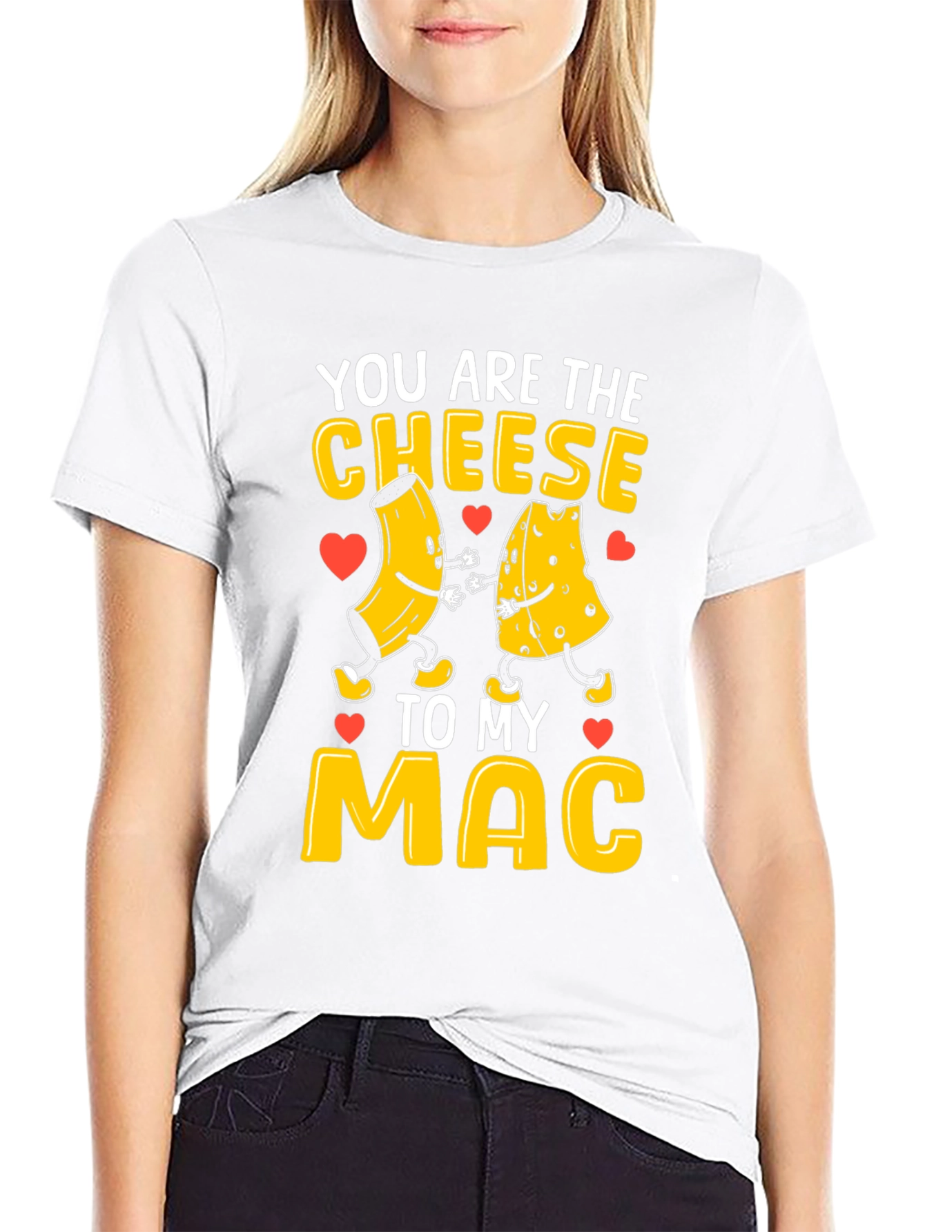 You Are The Cheese To My Mac Graphic Tee