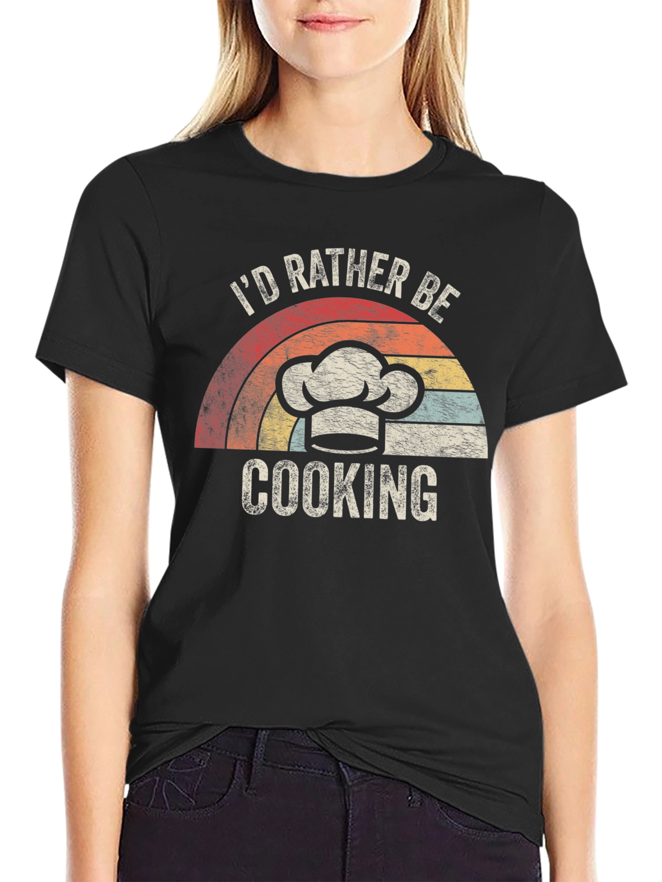 Id Rather Be Cooking T-Shirt