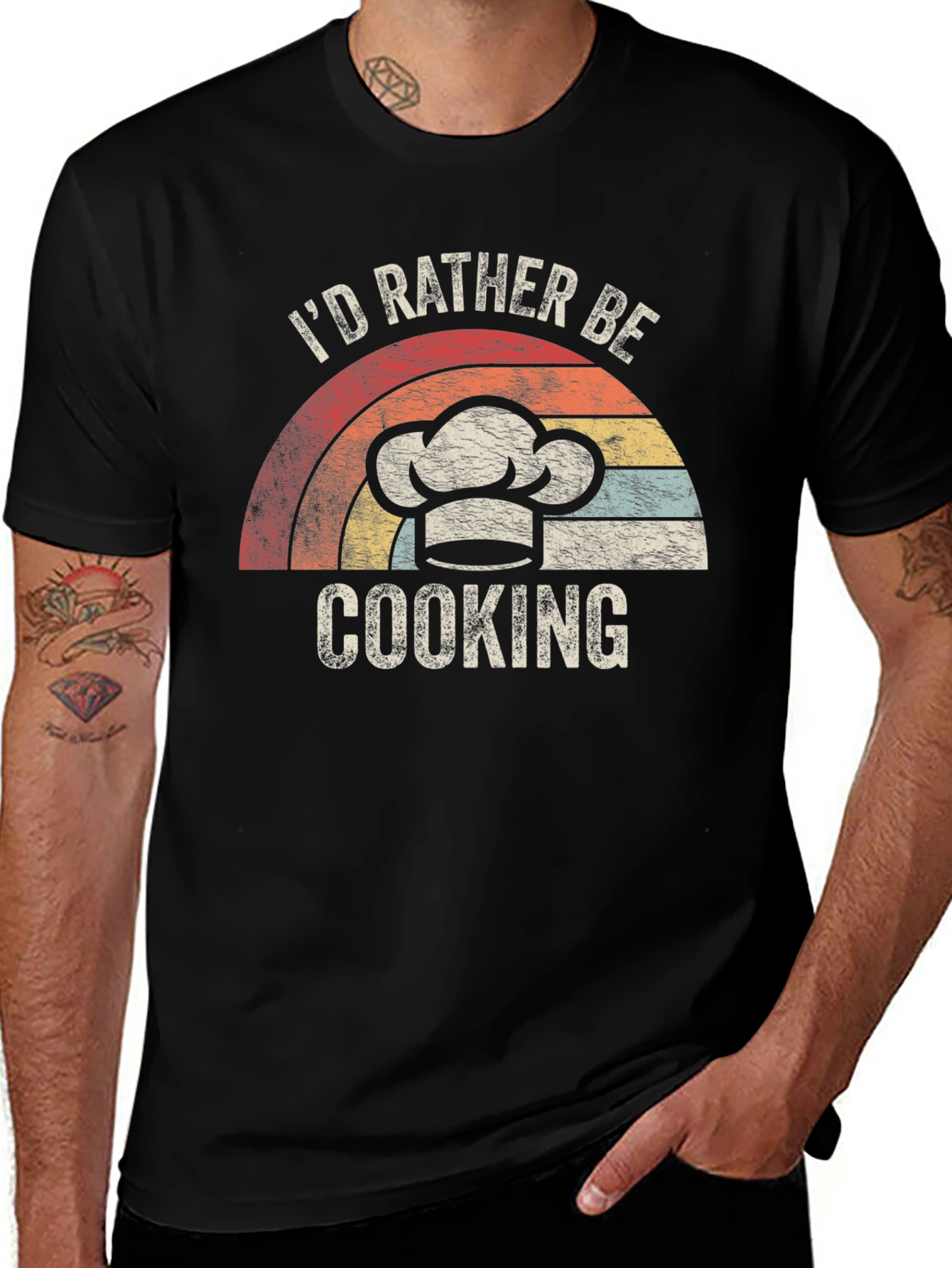 Id Rather Be Cooking T-Shirt