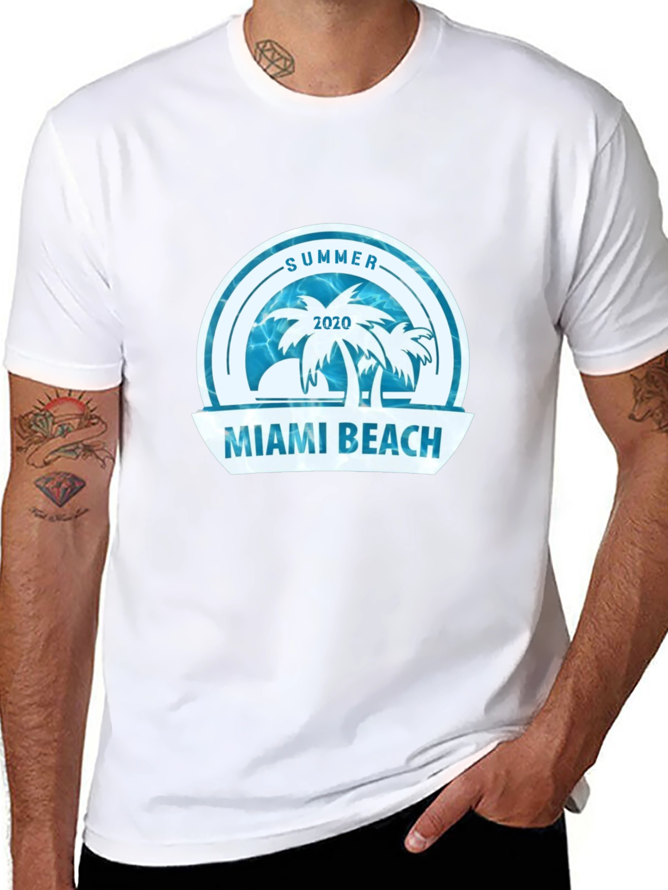 Miami Beach Summer 2020 Graphic T-Shirt