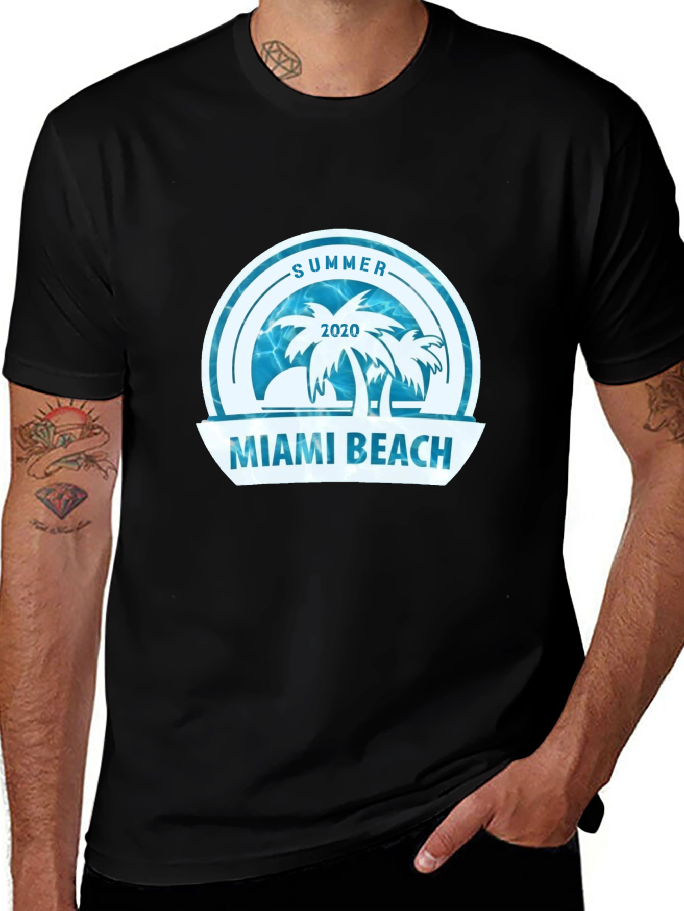 Miami Beach Summer 2020 Graphic T-Shirt