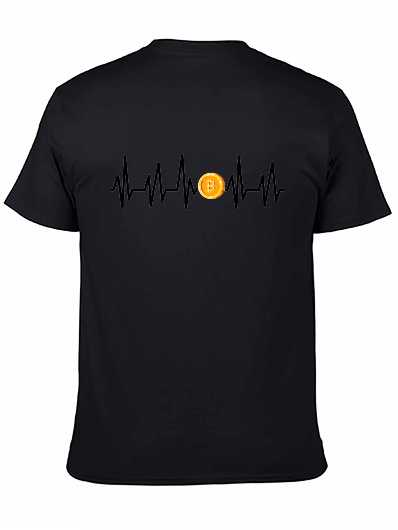 Bitcoin Heartbeat T-Shirt - Crypto Lover Tee