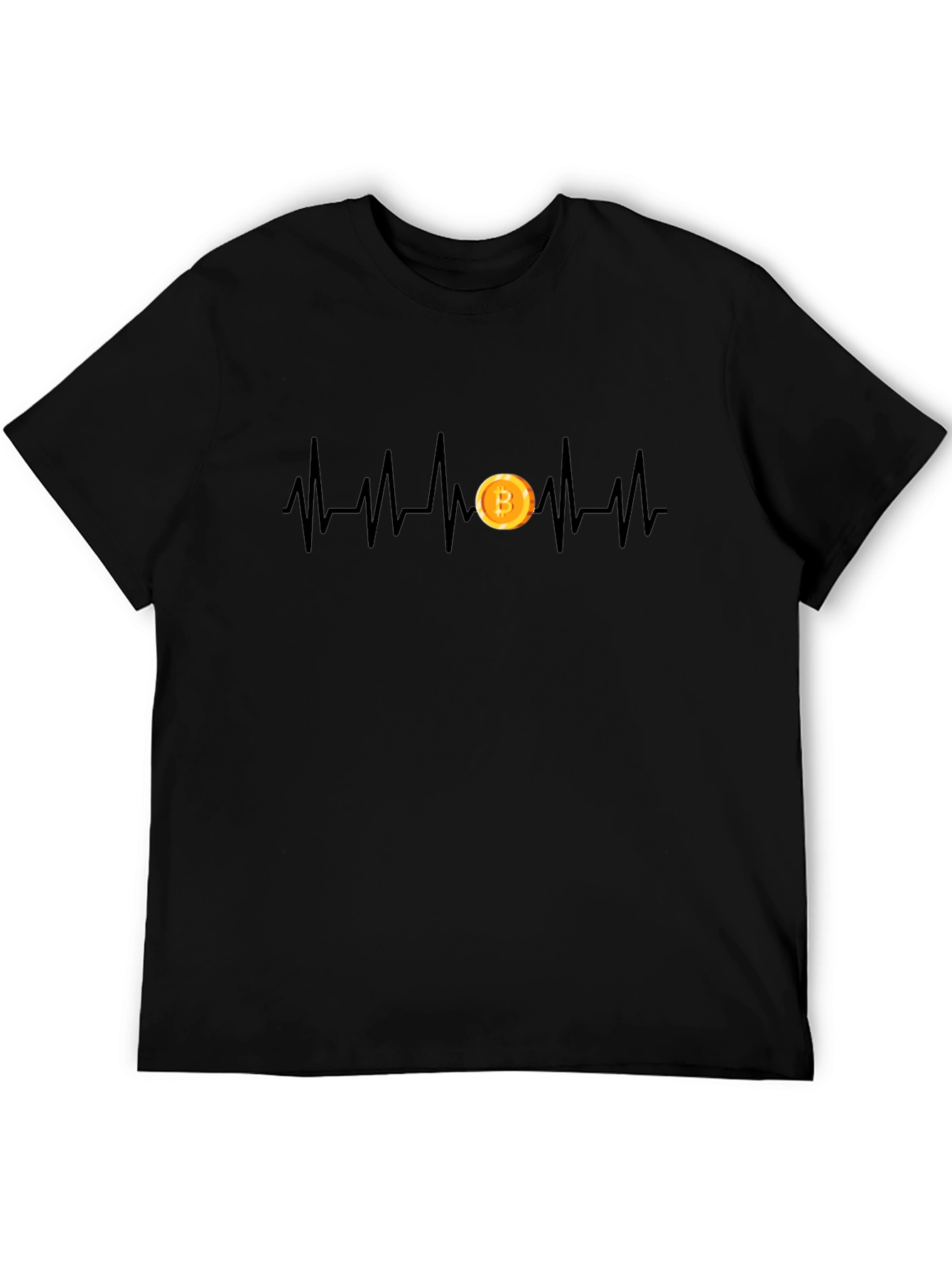 Bitcoin Heartbeat T-Shirt - Crypto Lover Tee
